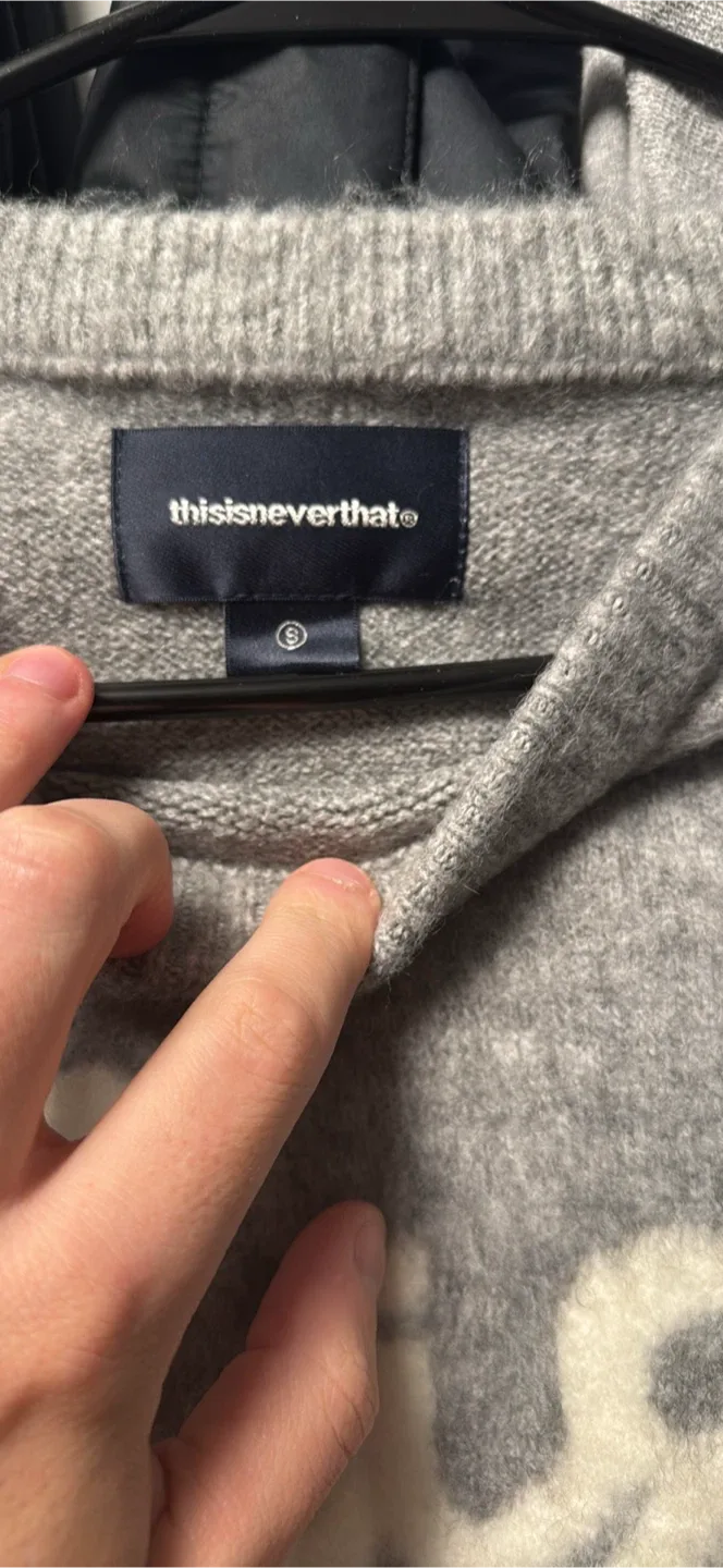 thisisneverthat Grey Sweater - Size S image indicator(2)