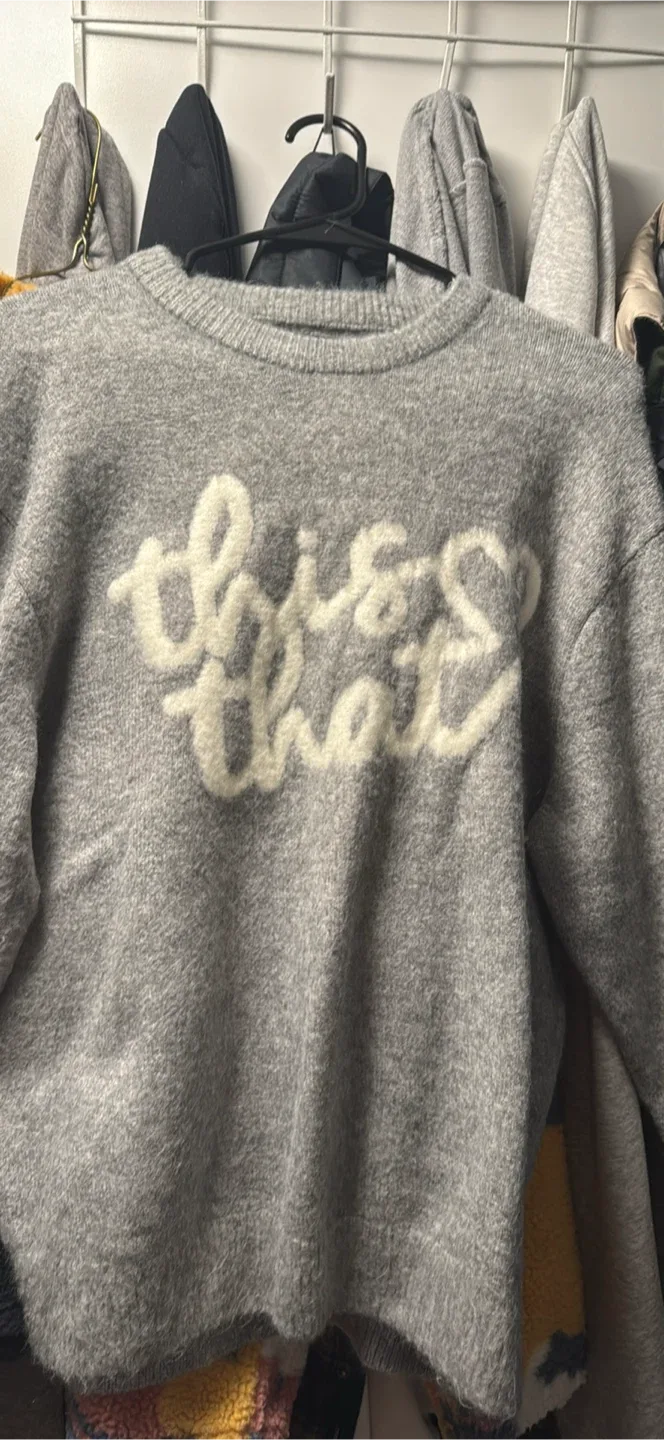 thisisneverthat Grey Sweater - Size S image indicator(3)