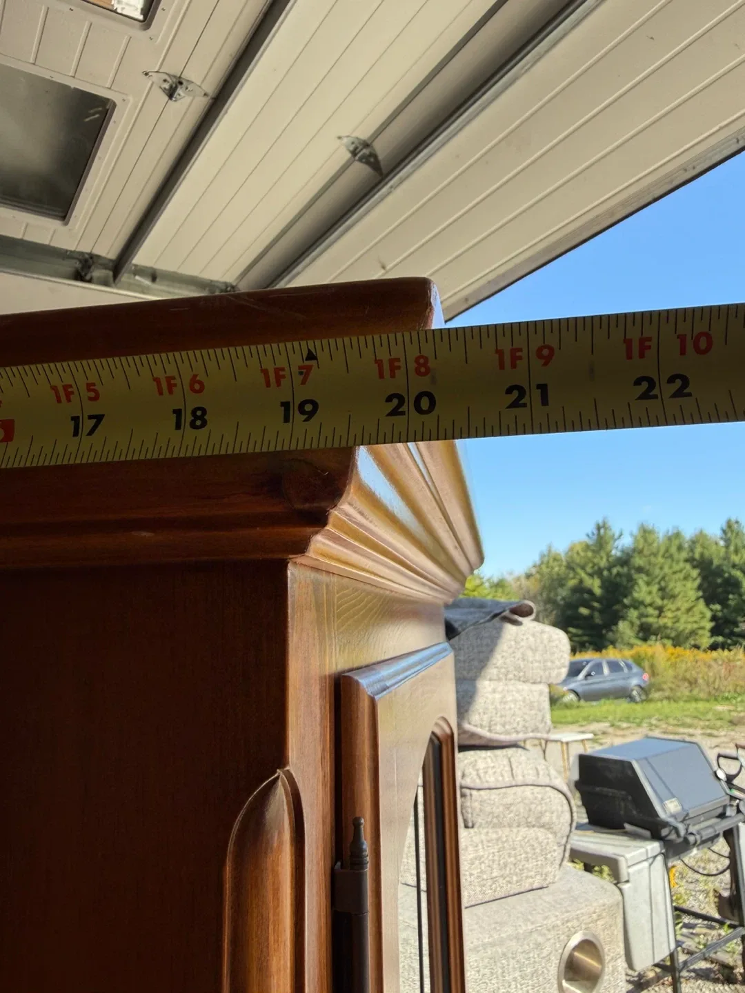 Wooden Display Cabinet with Glass Door 🥕 image indicator(6)