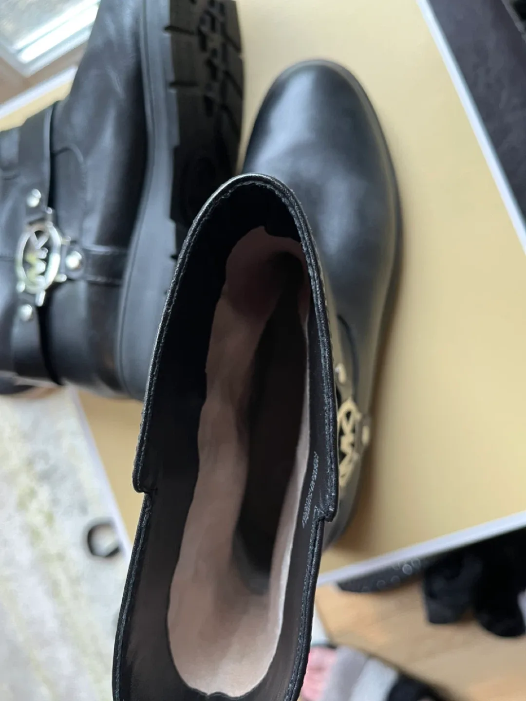 Michael Kors Leather Boot image indicator(3)