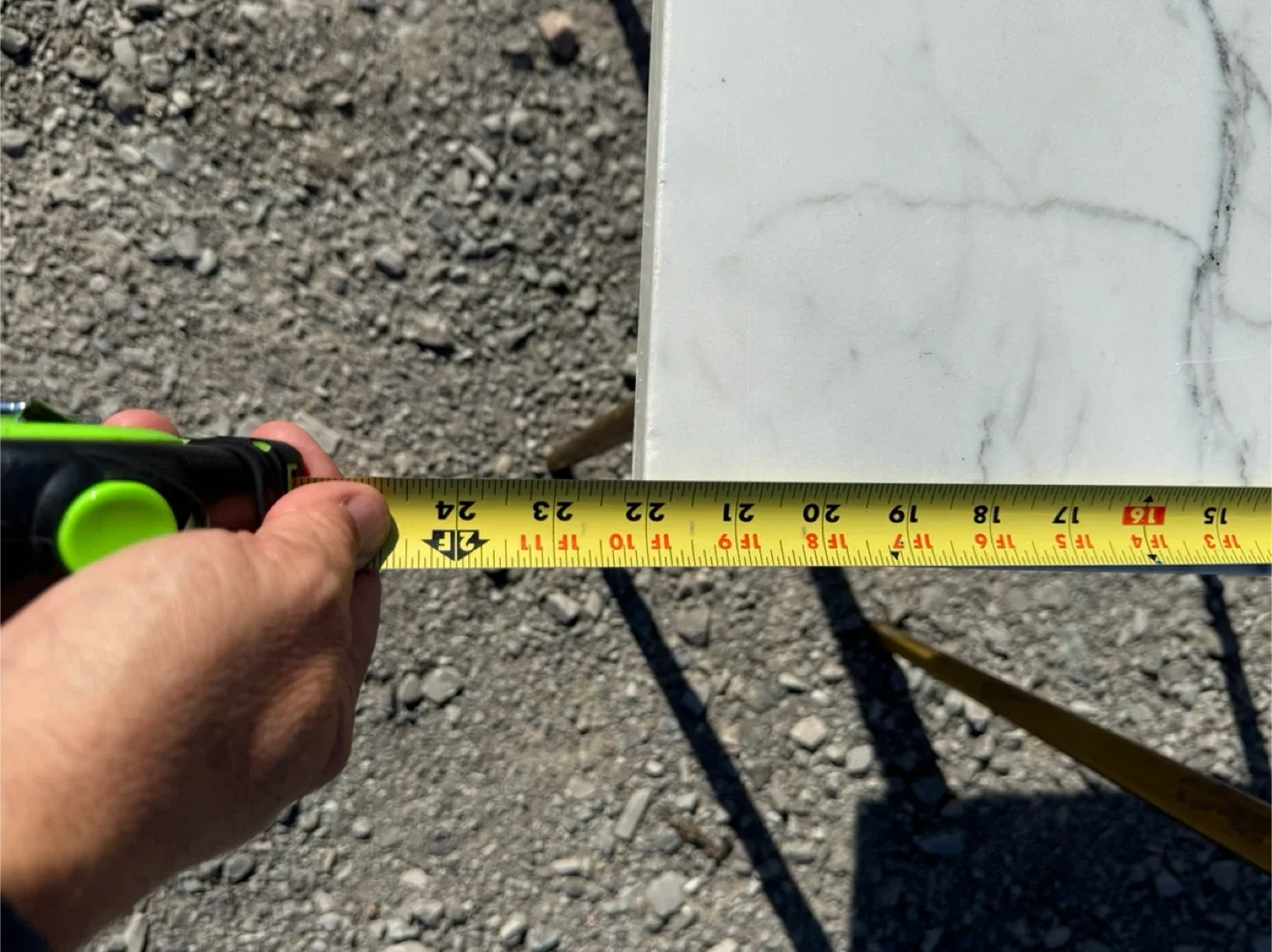 Marble Top Side Tables - 16"x22" 🥕 image indicator(6)
