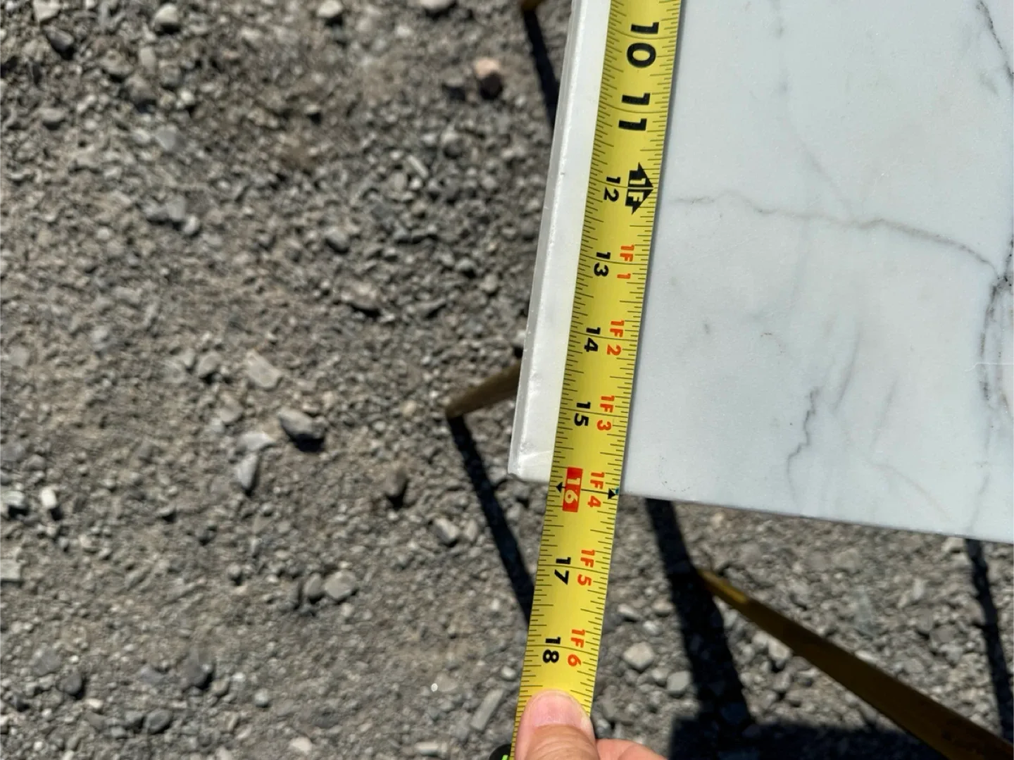 Marble Top Side Tables - 16"x22" 🥕 image indicator(5)