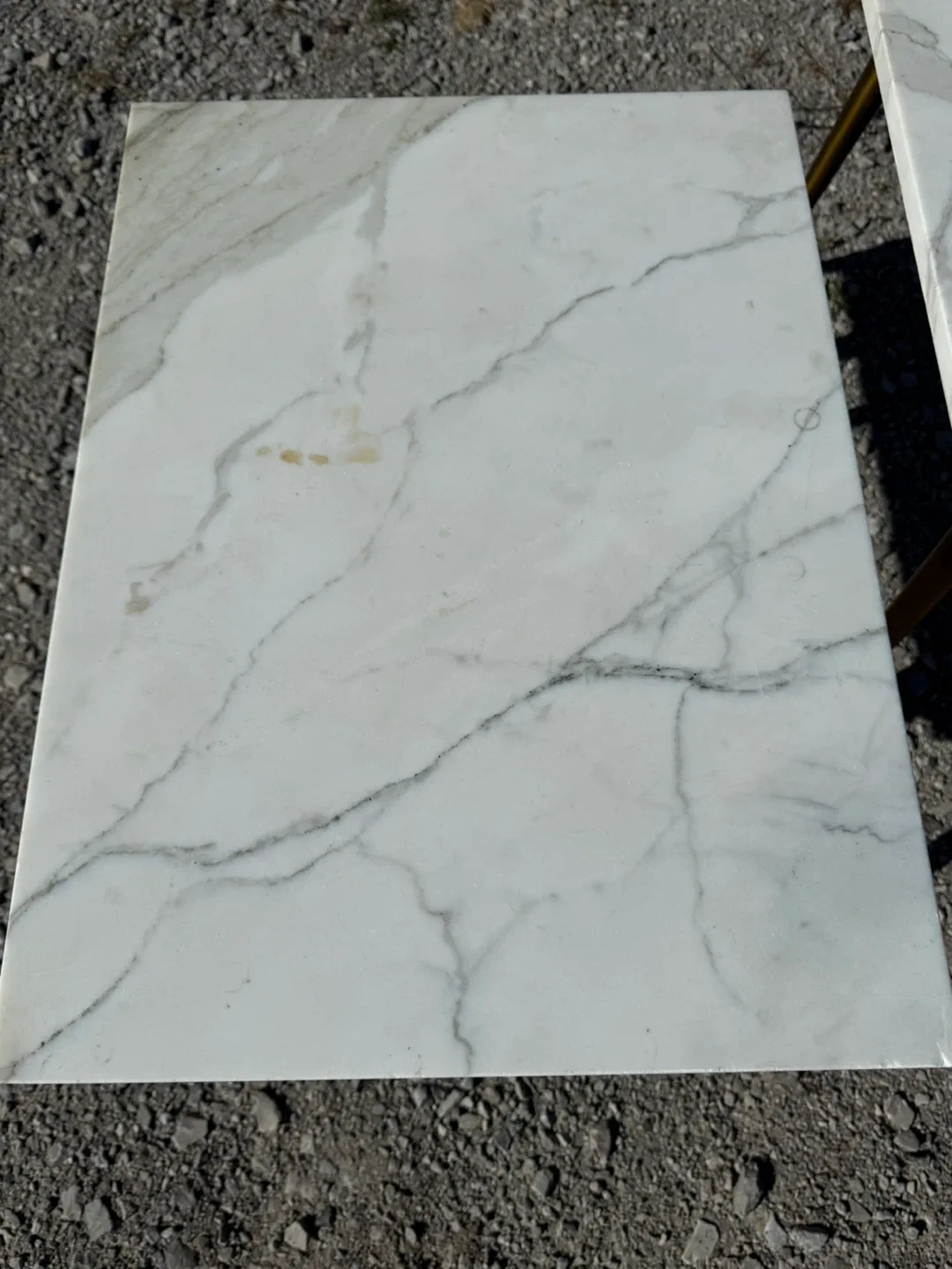 Marble Top Side Tables - 16"x22" 🥕 image indicator(3)