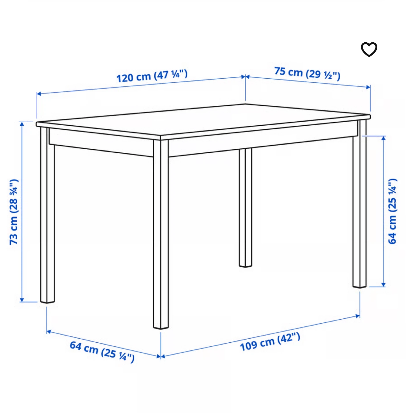 IKEA Solid Pine Dining Table - photo 2