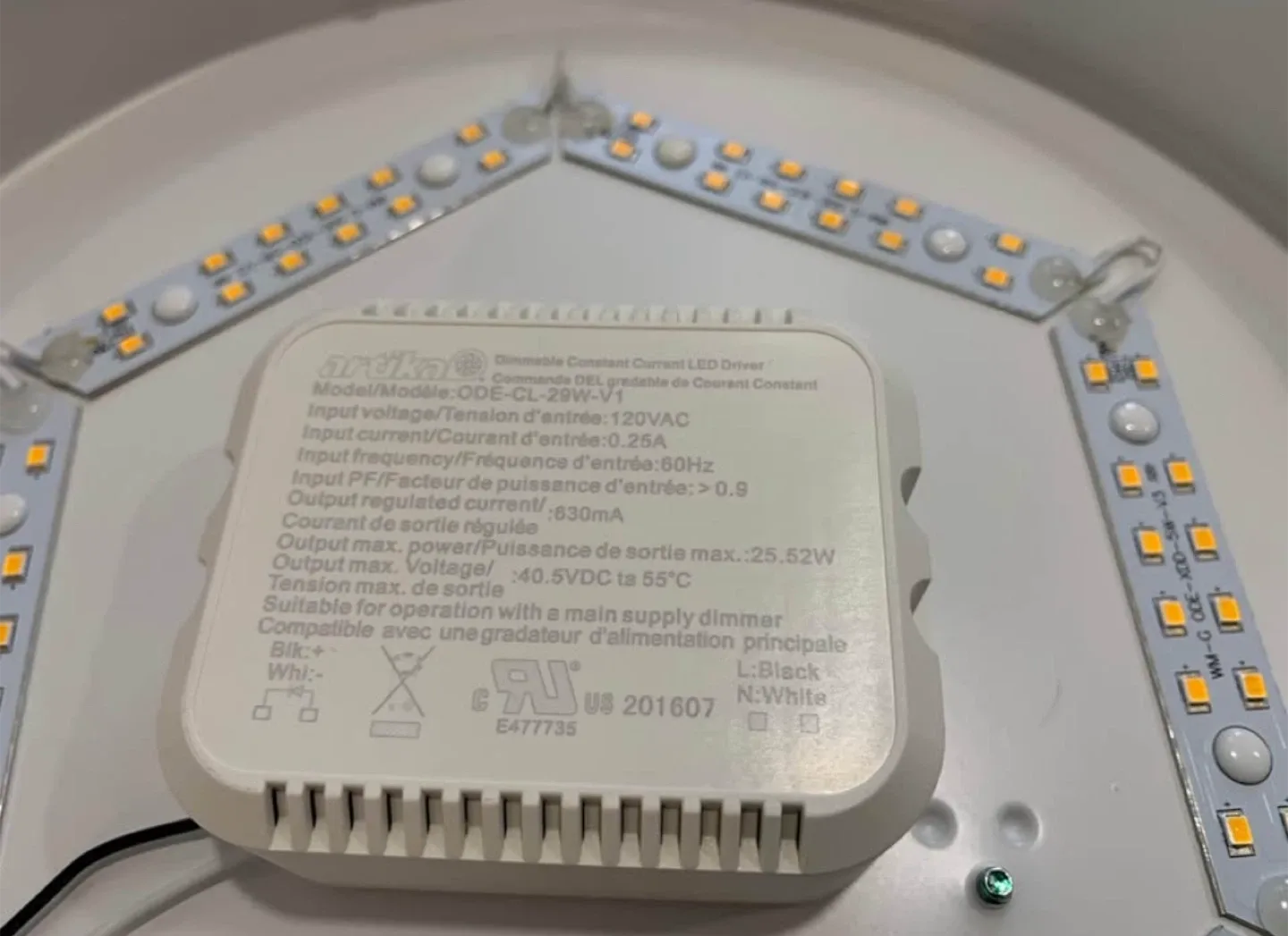 Artika Orion 12-inch LED Flushmount Light image indicator(3)