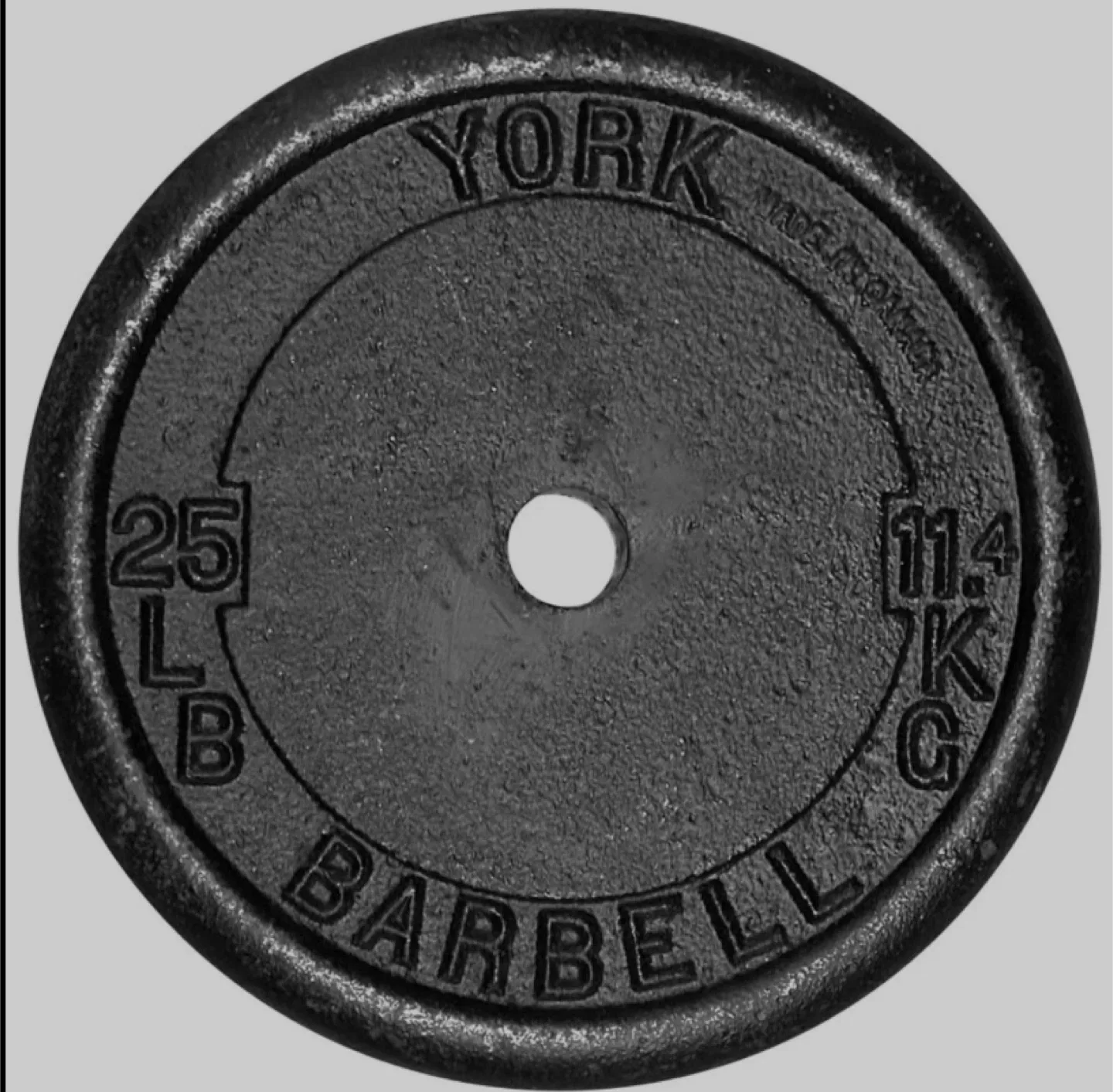 York Barbell 25lb Weight Plate thumbnail