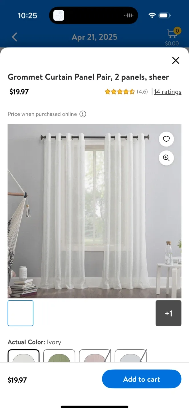 🚚moving sales- Curtains image indicator(2)