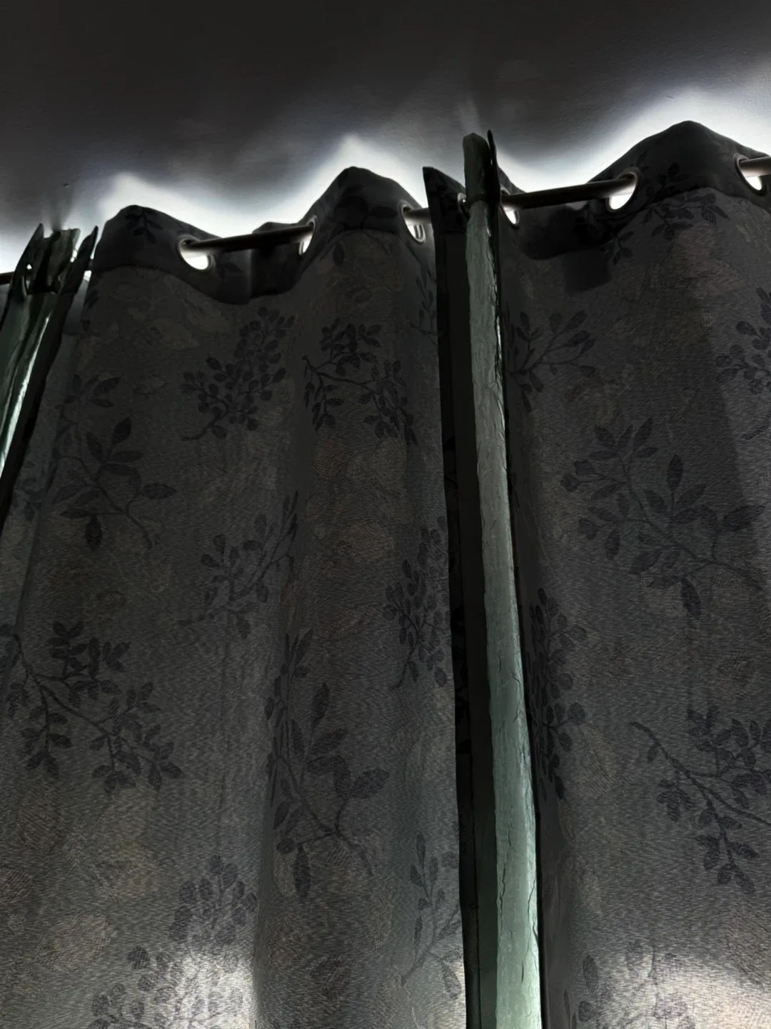 Mainstays 63" Grommet Curtain Panel Pair image indicator(5)