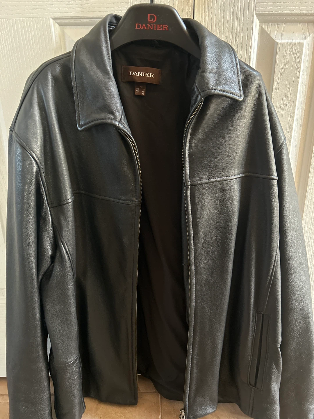 (both $110)-Danier Leather Jacket and Dressy jacket - size Large