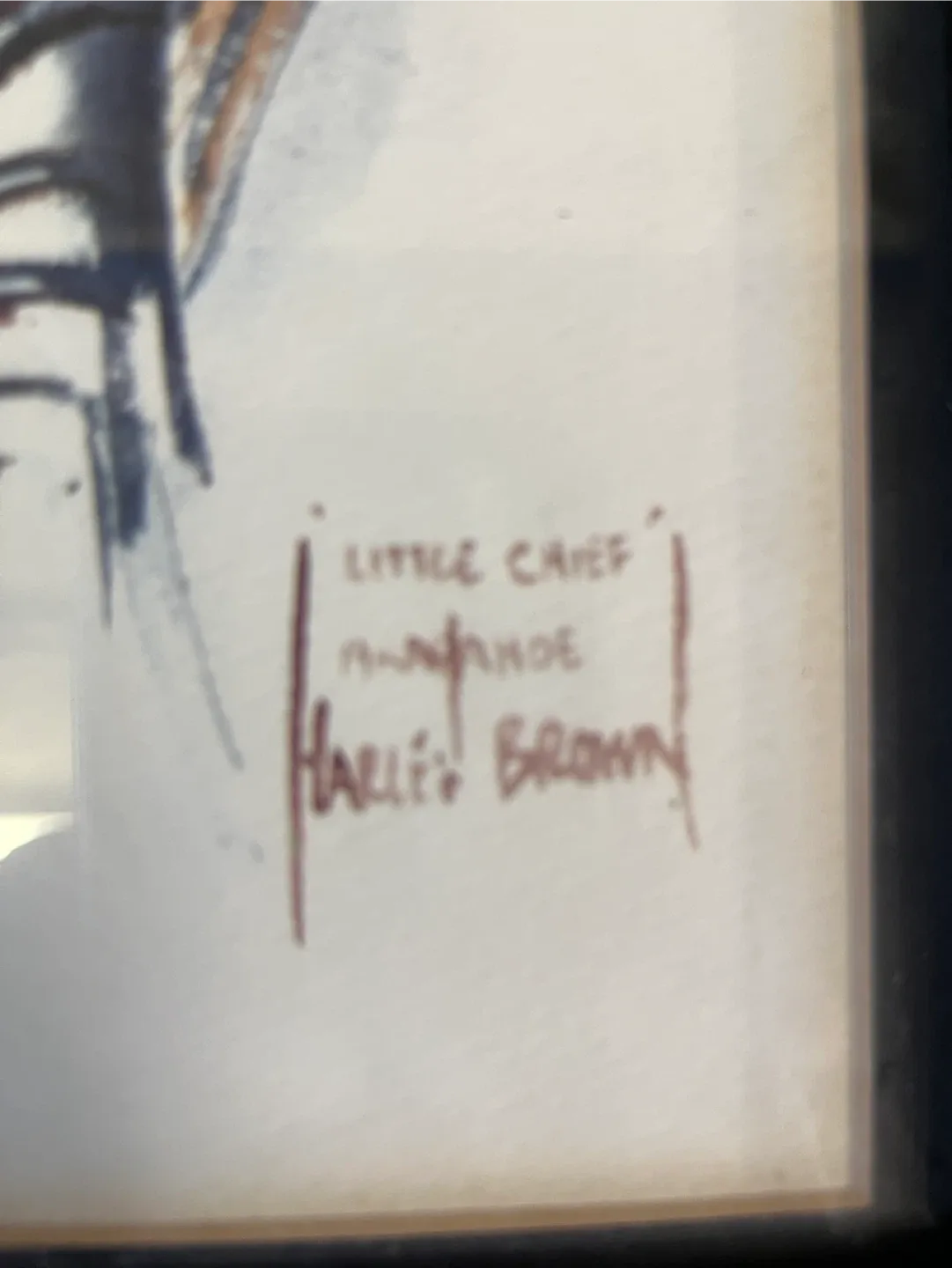 Harley Brown Framed Art - Little Chief Arapahoe image indicator(4)