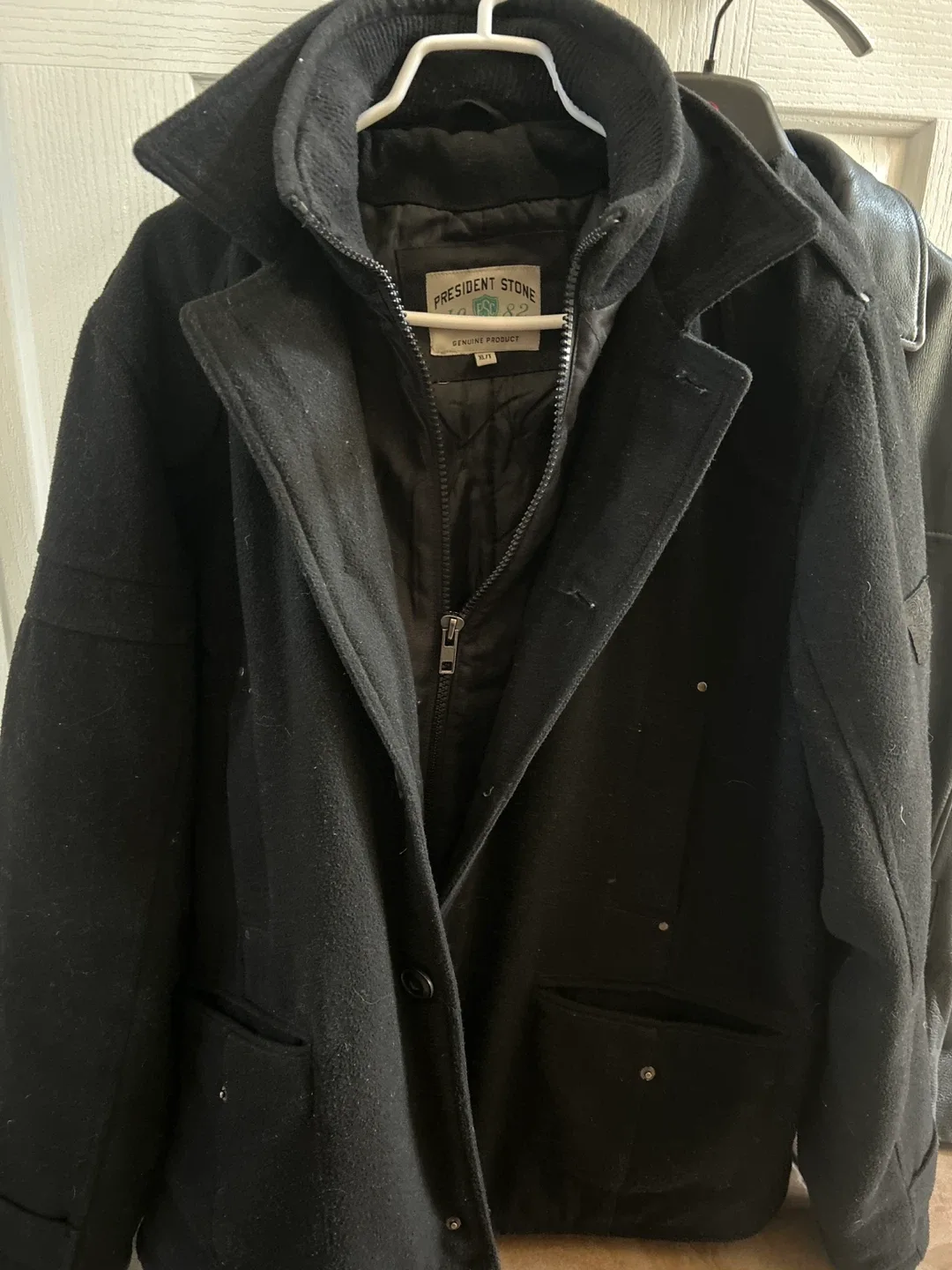 (both $110)-Danier Leather Jacket and Dressy jacket - size Large image indicator(2)