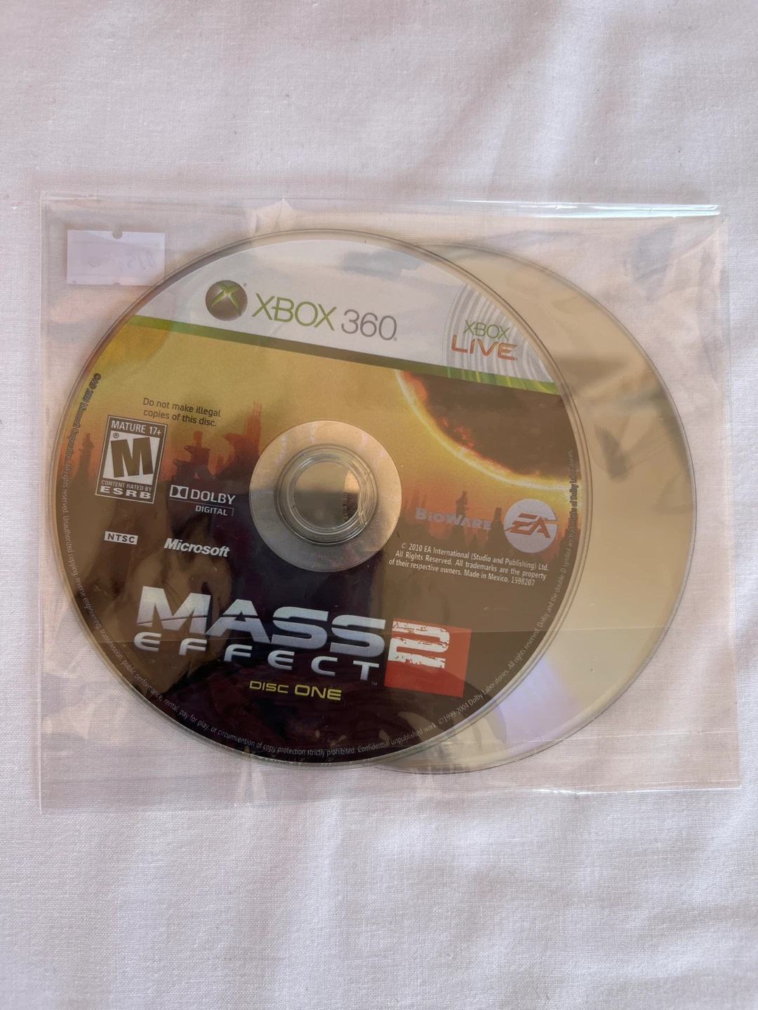 Mass Effect 2 Disc One for Xbox 360