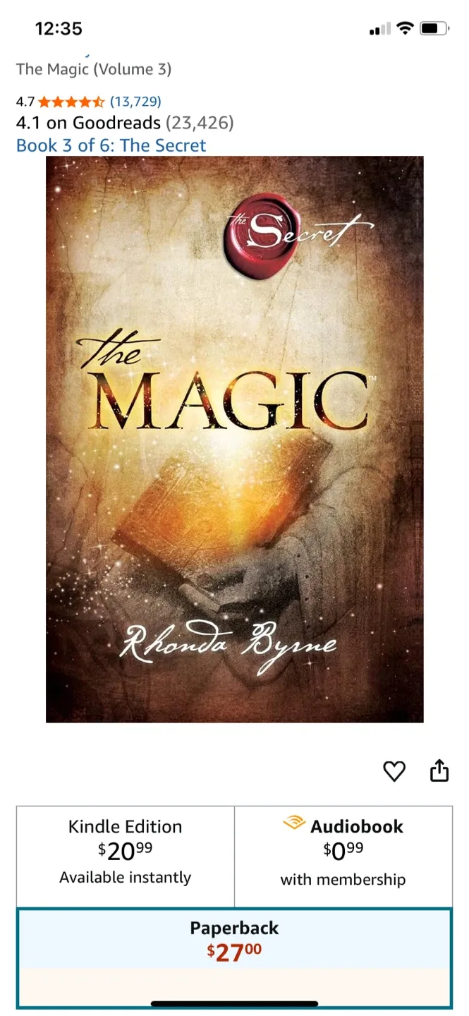 The Magic by Rhonda Byrne image indicator(9)