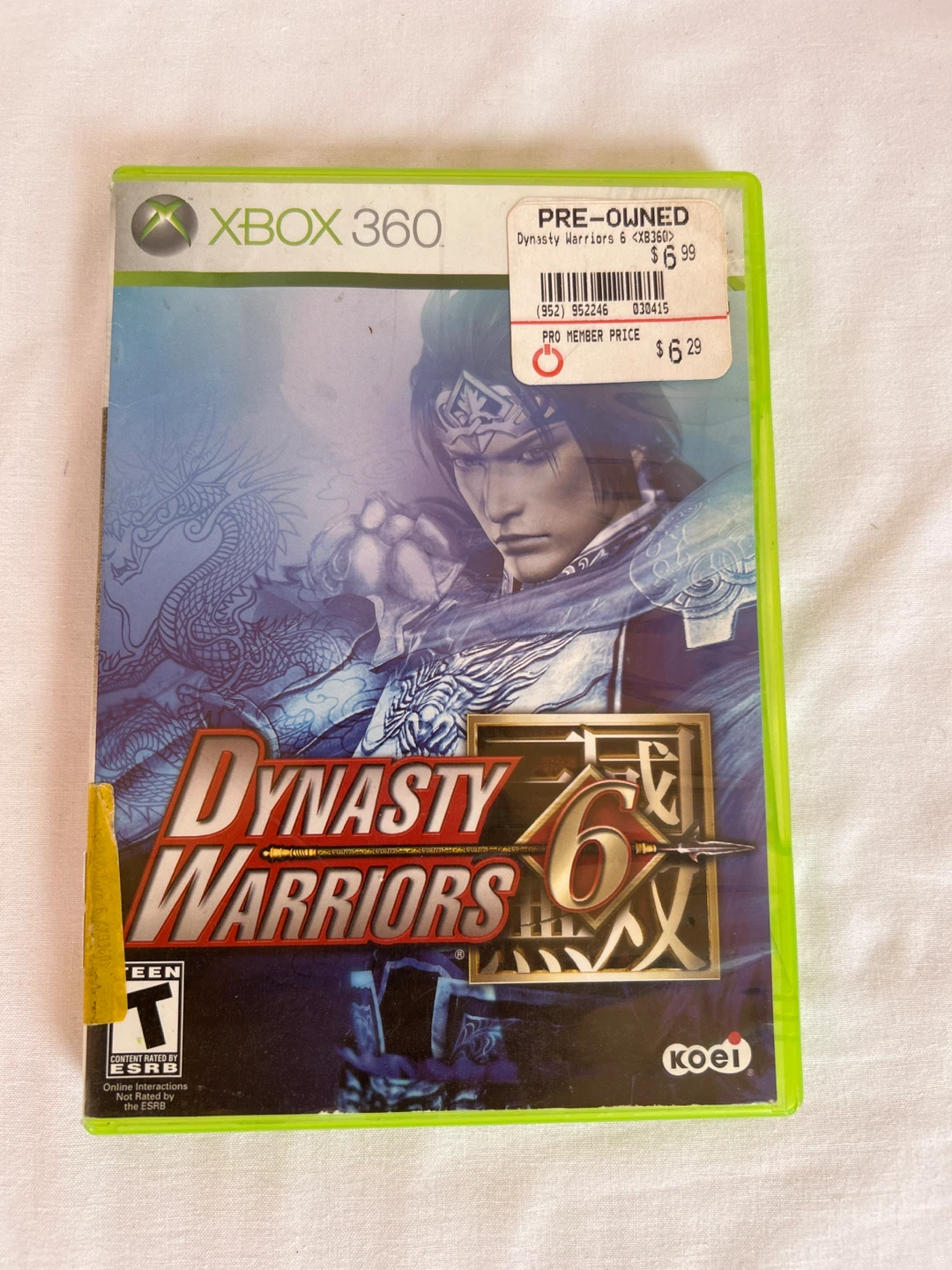Dynasty Warriors 6 - Xbox 360 Game