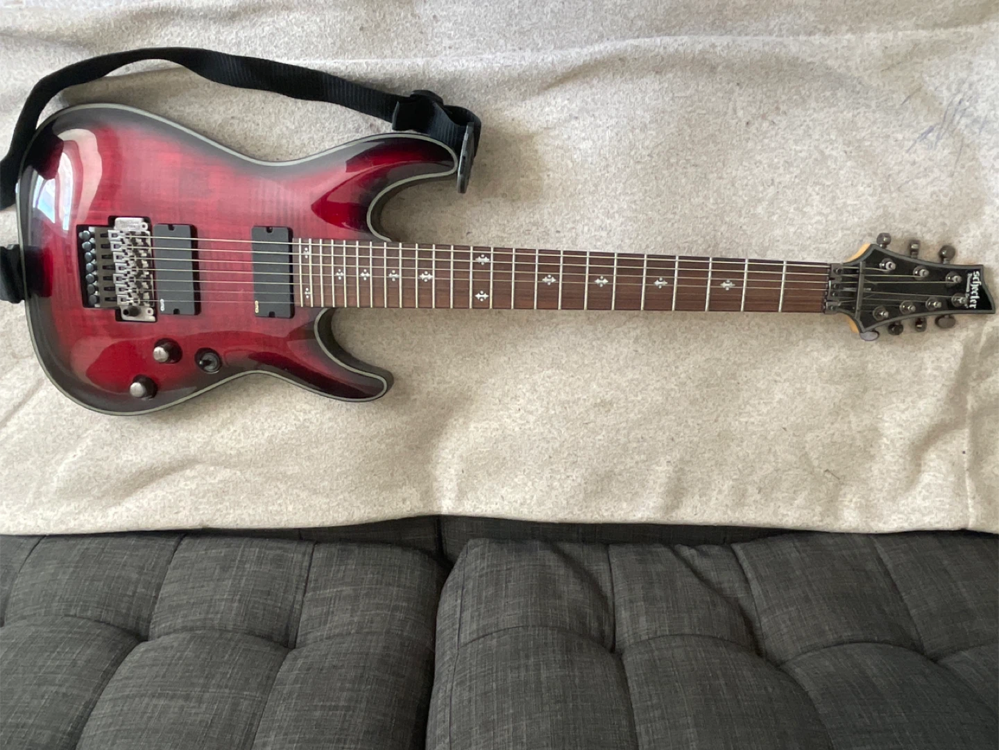 Schecter Diamond Series Damien Elite FR Electric Guitar - photo 4