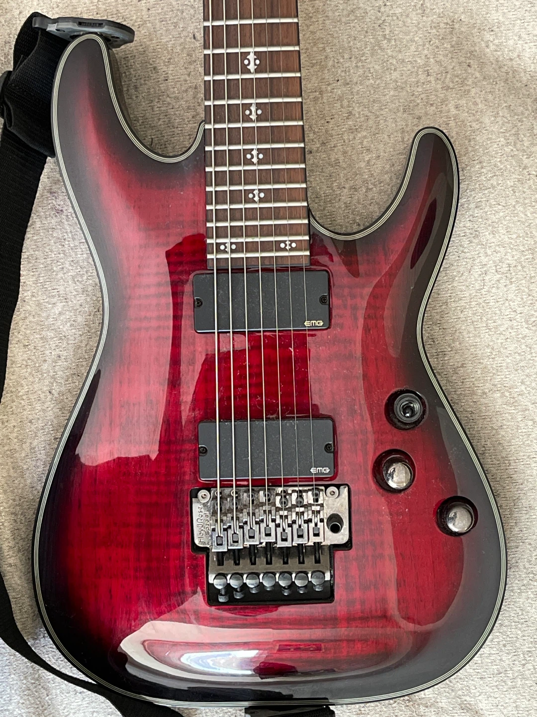 Schecter Diamond Series Damien Elite FR Electric Guitar - photo 2