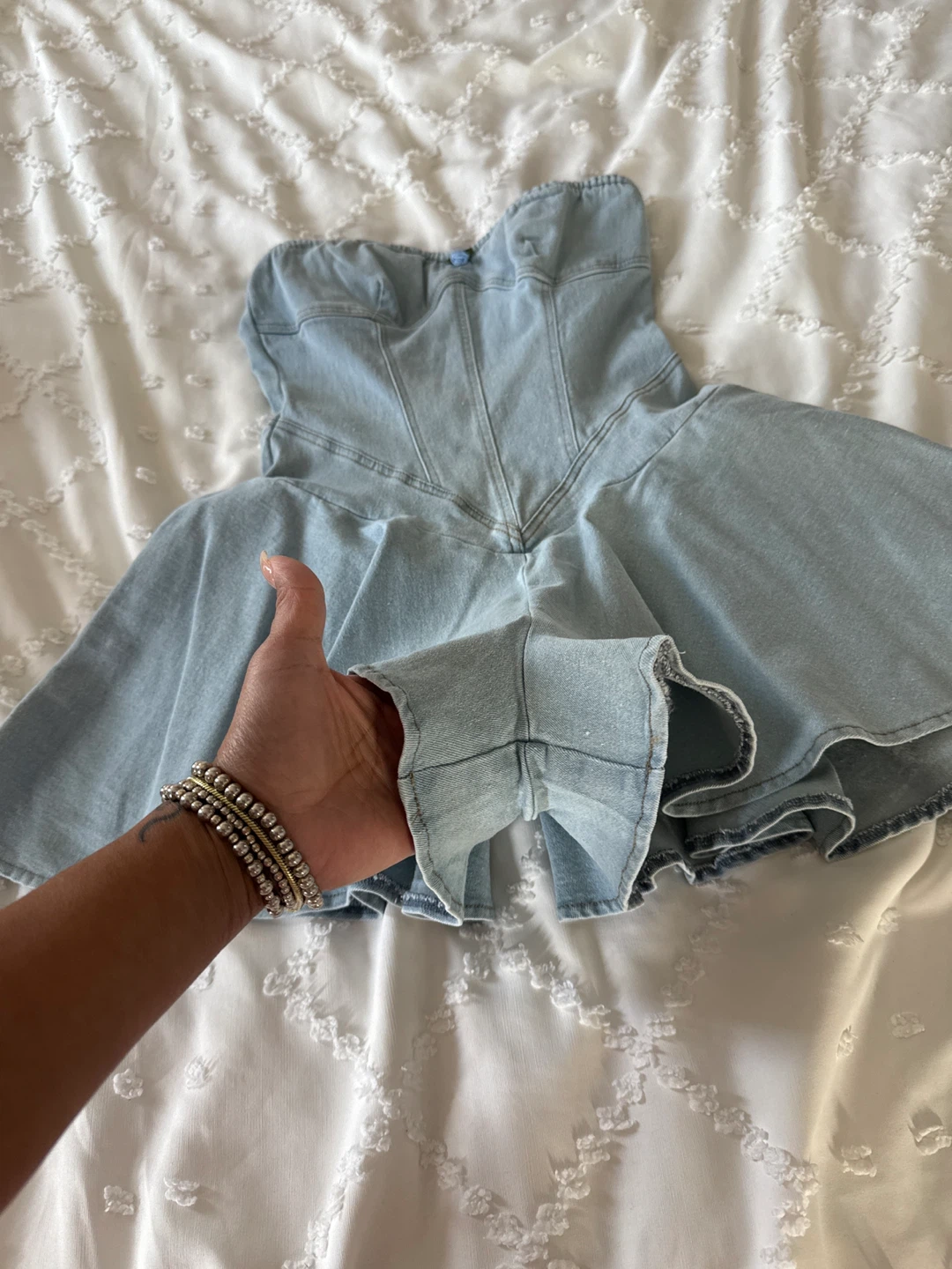 Fashion Nova Denim Mini Dress - photo 2
