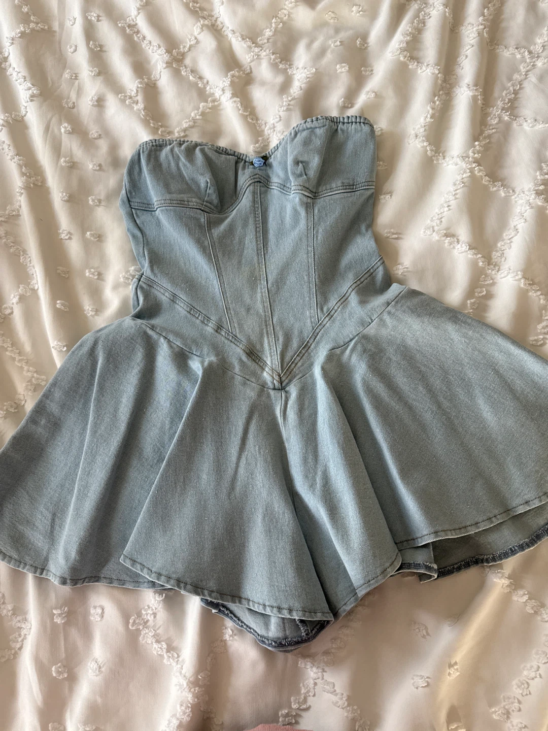 Fashion Nova Denim Mini Dress