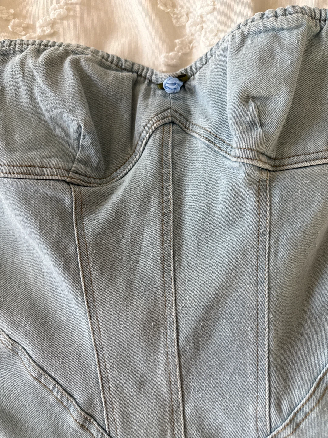 Fashion Nova Denim Mini Dress - photo 3