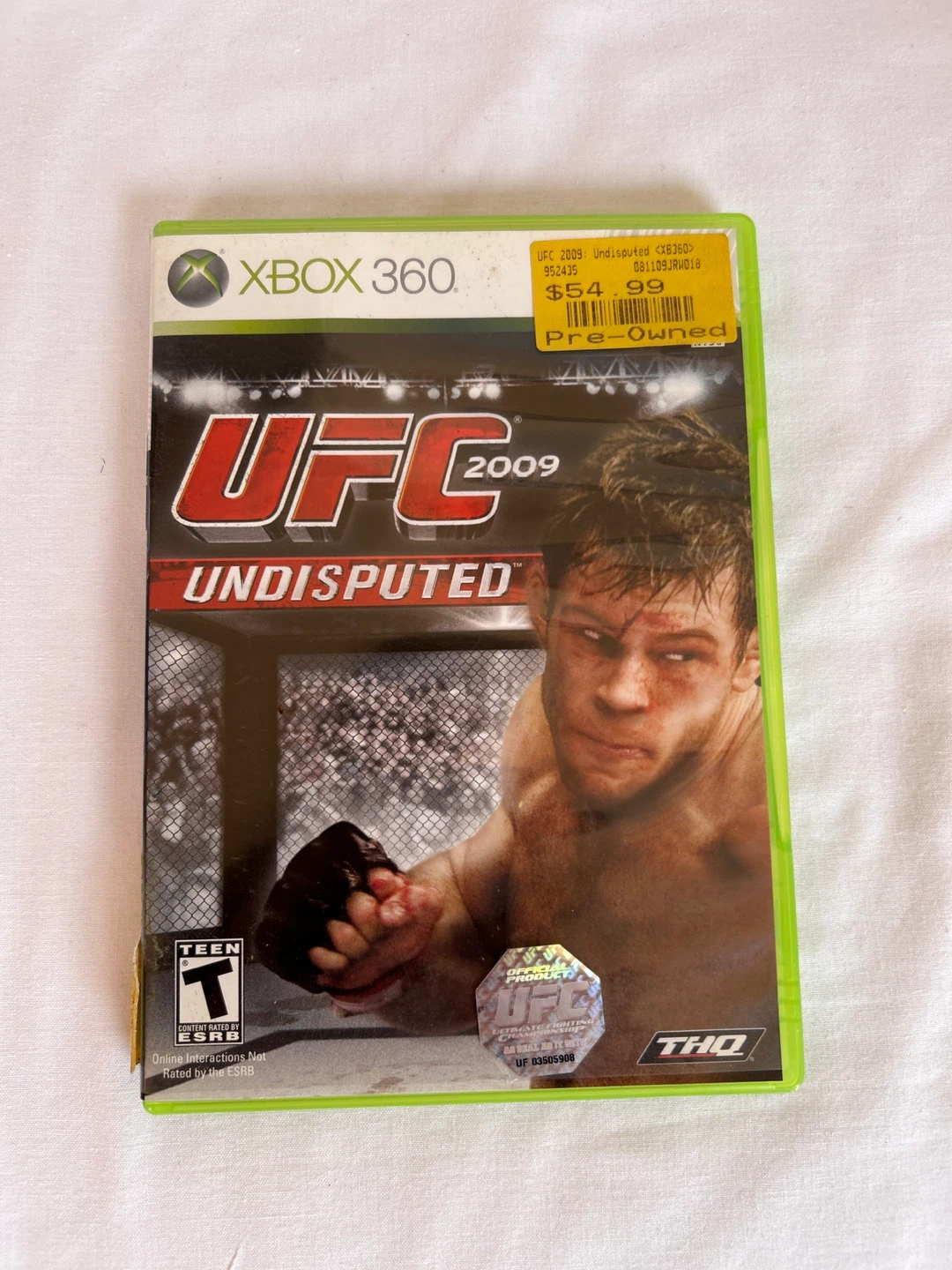 UFC Undisputed 2009 - Xbox 360 Game