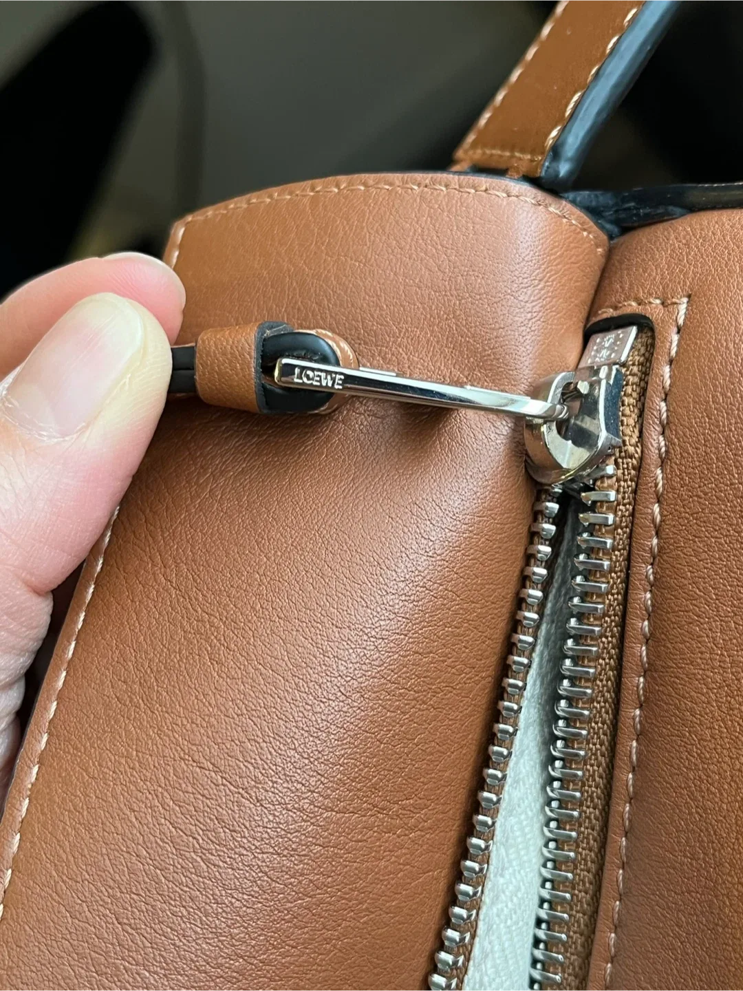 Loewe Puzzle Bag Small - Tan image indicator(8)