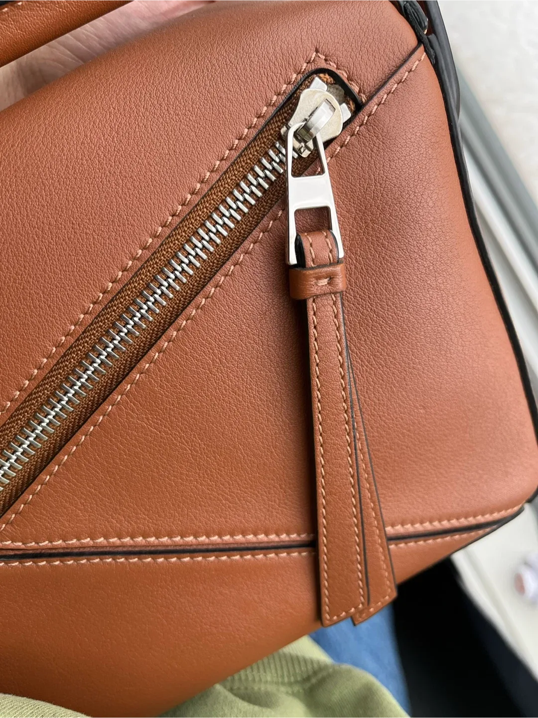 Loewe Puzzle Bag Small - Tan image indicator(6)