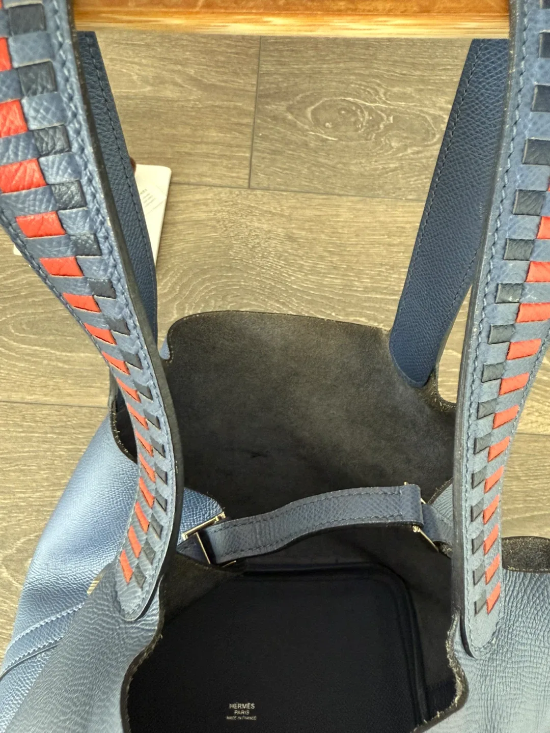 Hermès Blue Leather Picotin 22 Handbag image indicator(4)