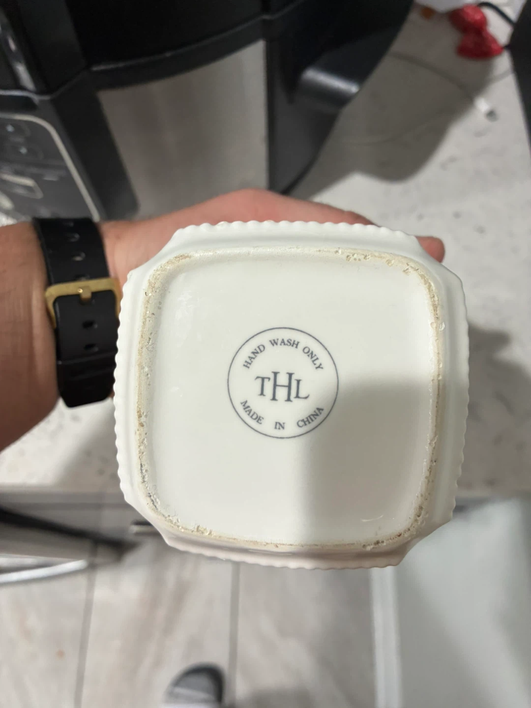 THL Sugar Jar - White Ceramic - photo 4