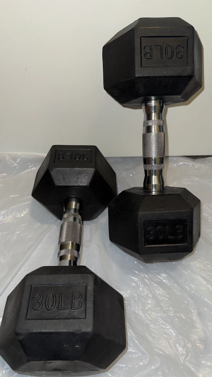 30LB Dumbbells - Pair - photo 2