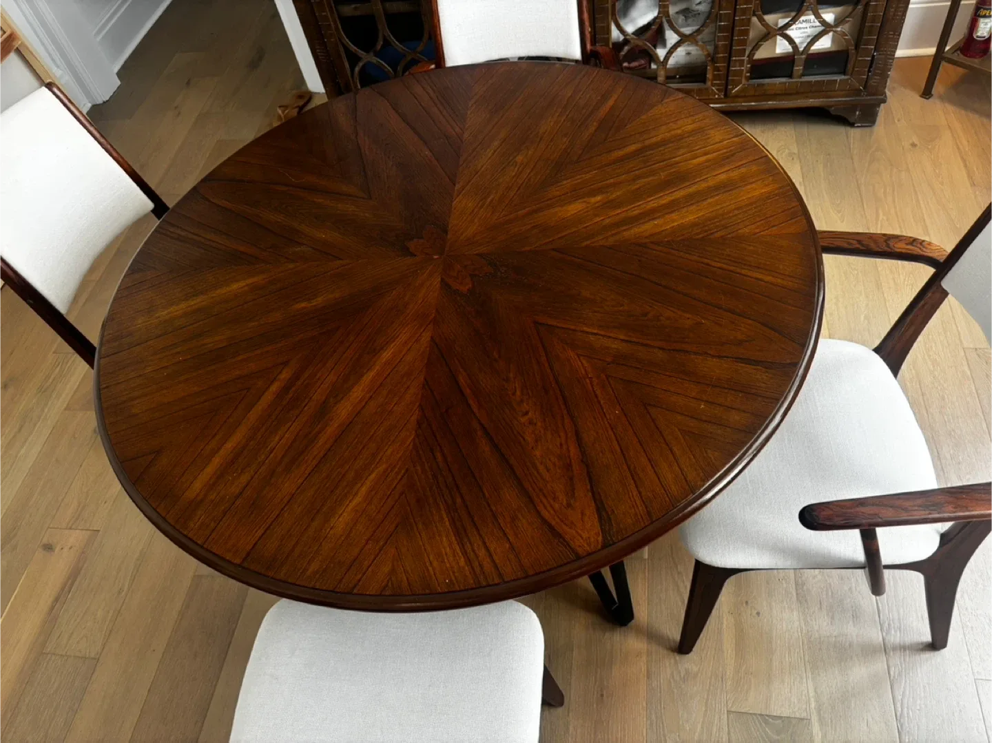 Round Dining Table  (chairs are sold) thumbnail