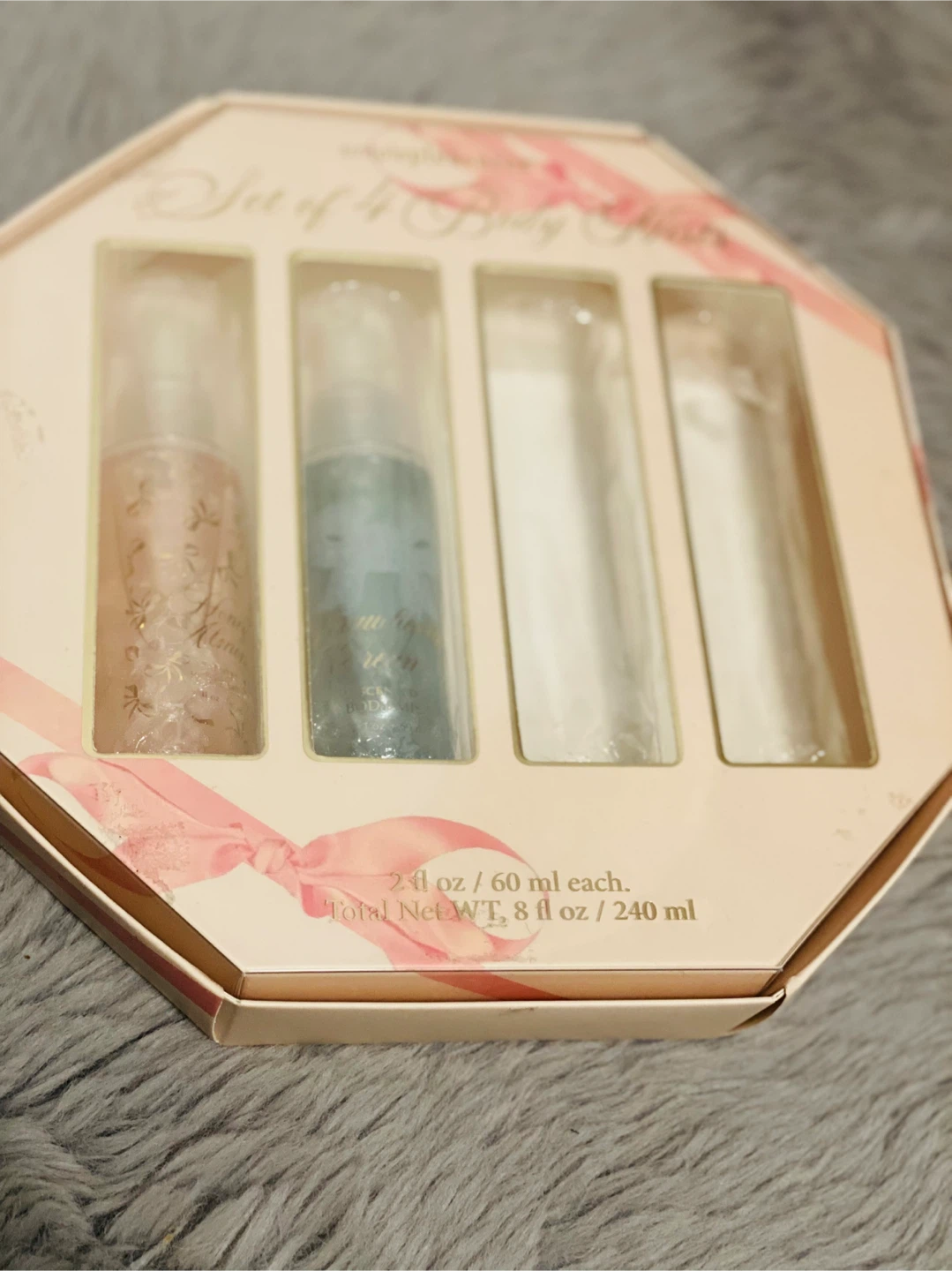 Simple Pleasures Set of 2 Body Mists (Glittery) - New