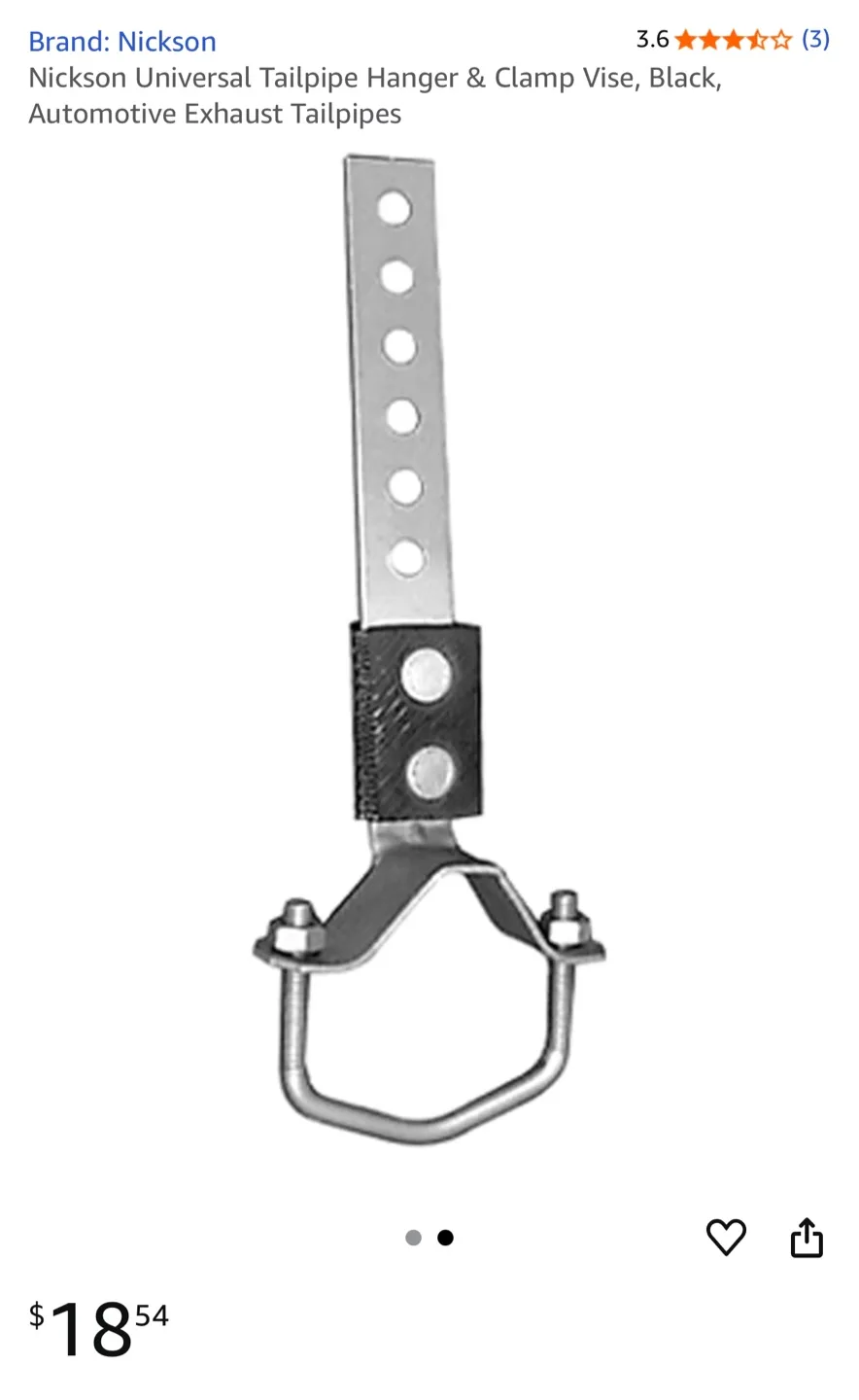 Universal Tailpipe Hanger & Clamp image indicator(2)