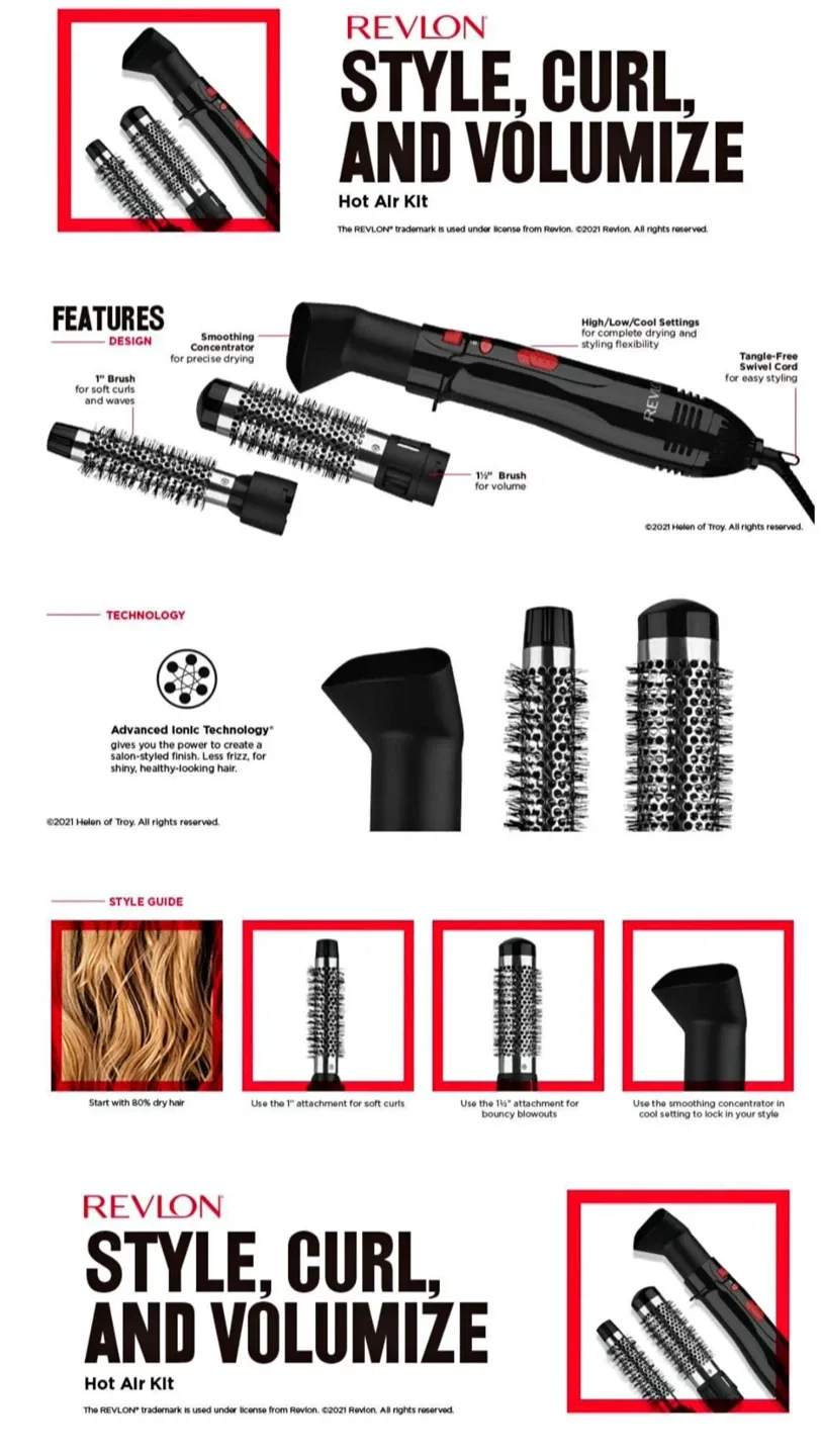 Revlon Hair Dryer Kit image indicator(6)