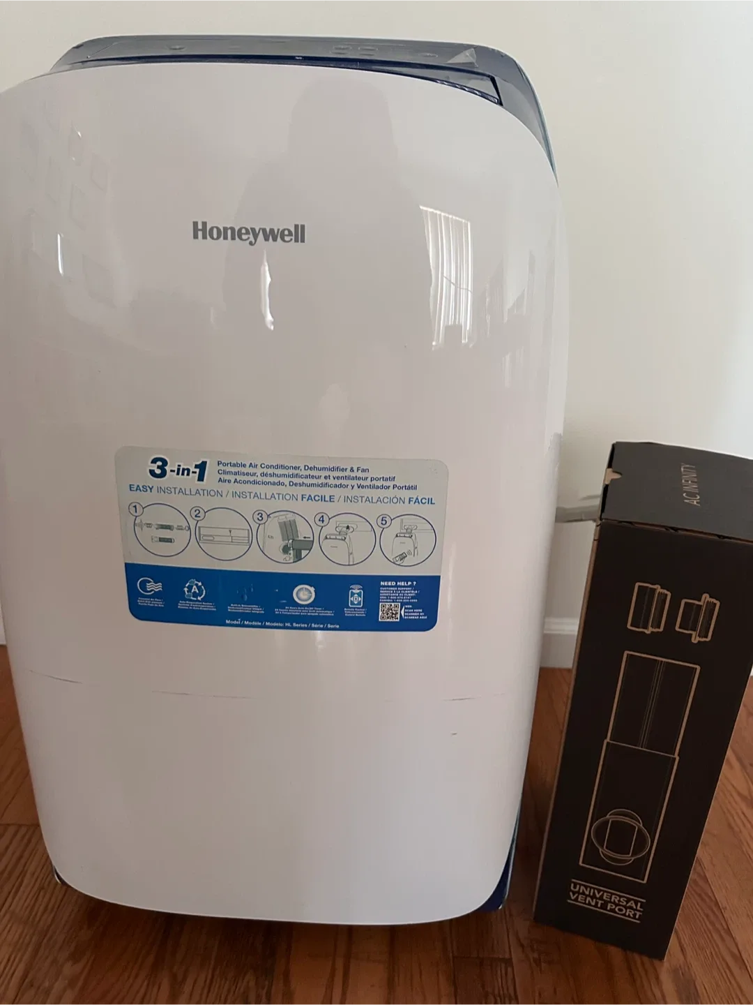 Honeywell 3-in-1 Portable Air Conditioner + Duct kit image indicator(6)