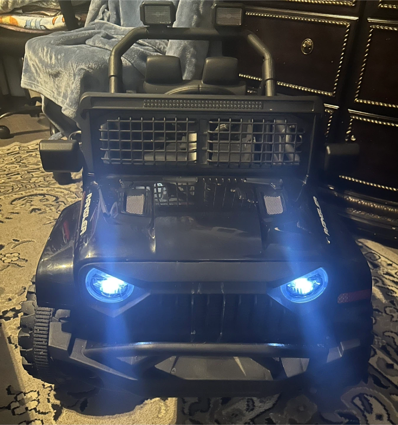 Kids Ride On Truck - Black