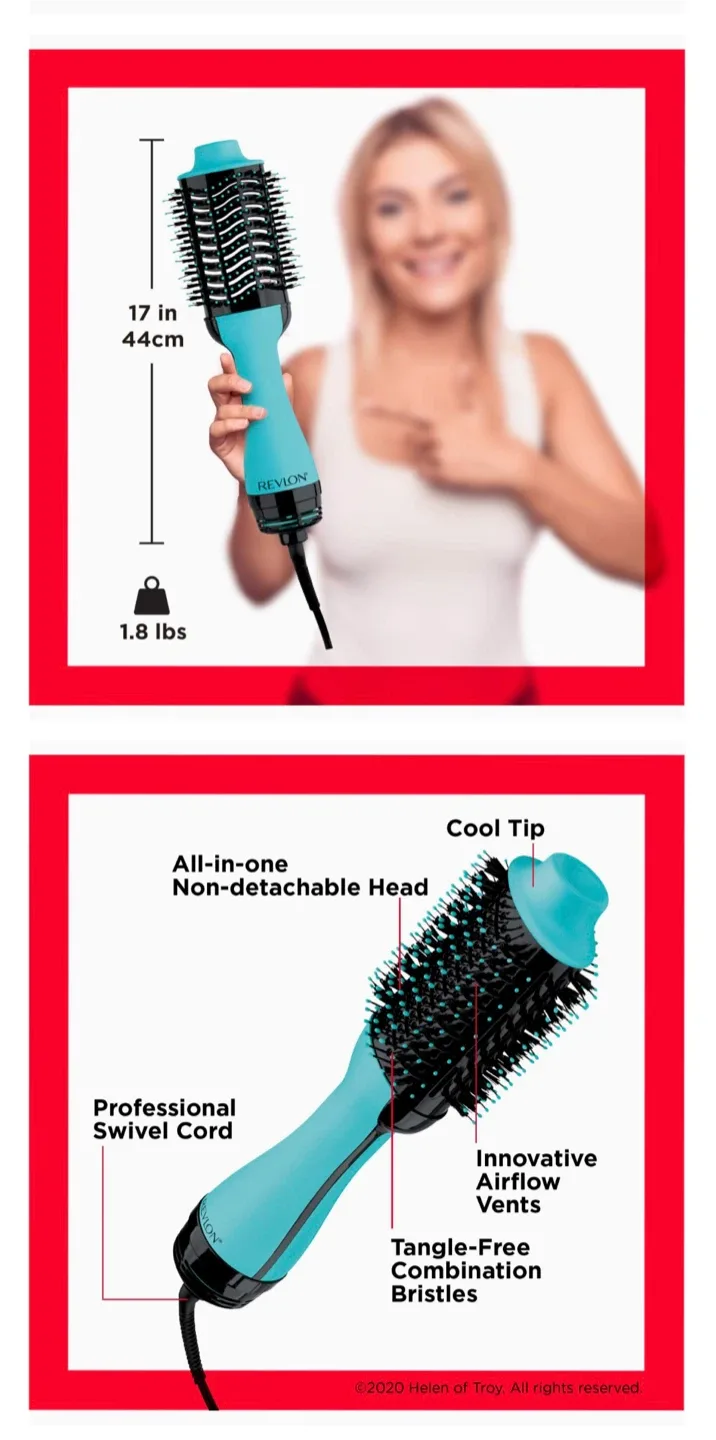 Revlon One-Step Volumizer Hair Dryer - Mint image indicator(4)