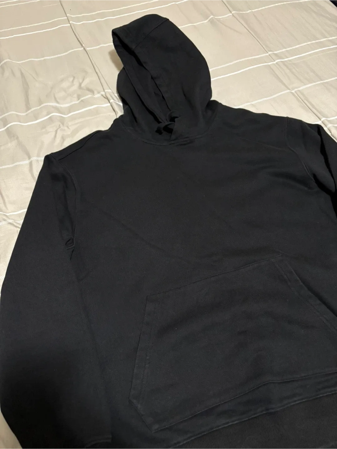 Blank basic blue hoodie and black hoodie image indicator(3)