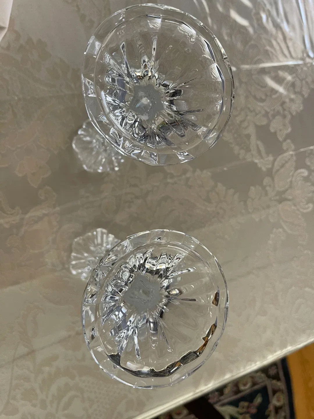 Pair of Crystal Candle Holders image indicator(5)