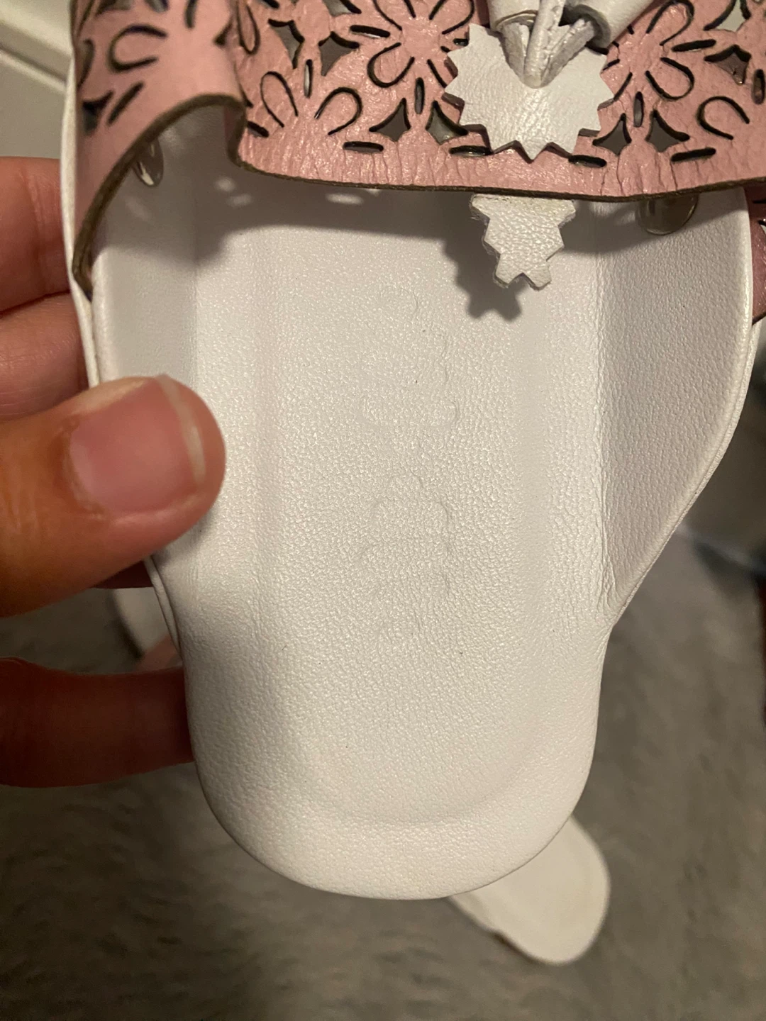 White & Pink Sandals By Khaadi - Size 37 - photo 2