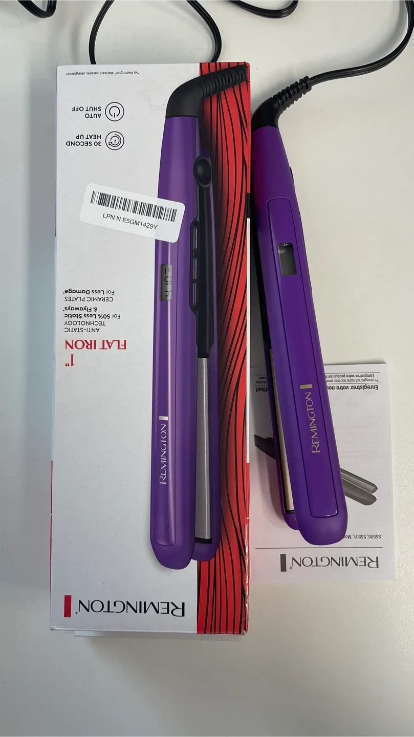 Remington S5500 Flat Iron - Purple image indicator(2)