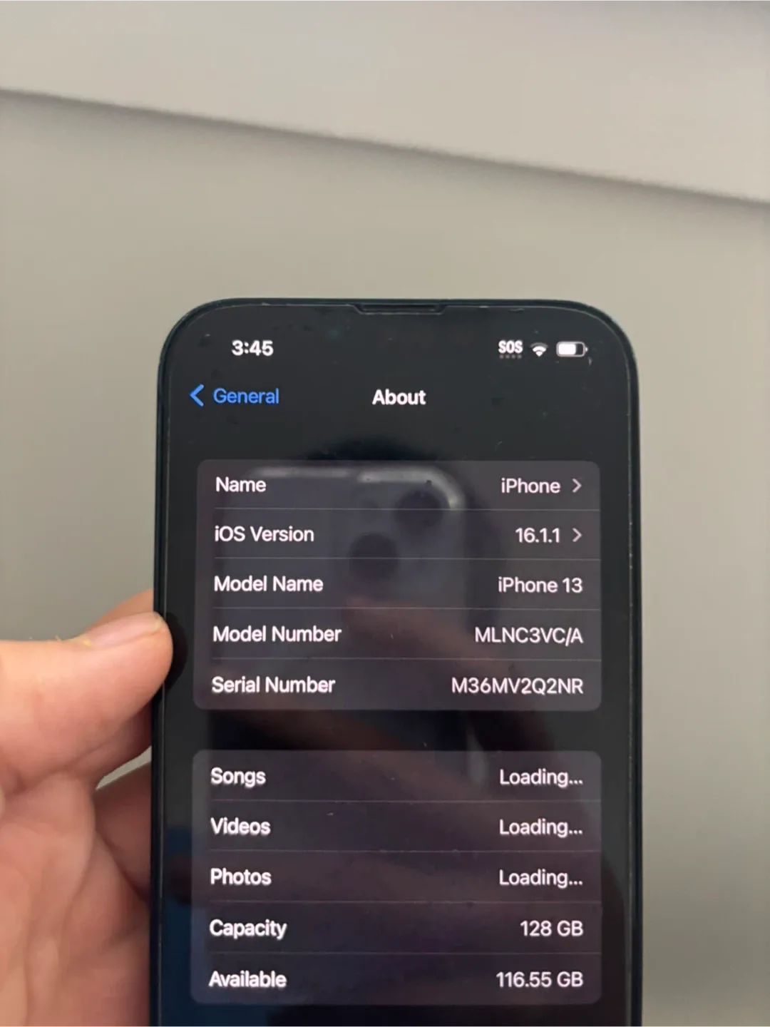 iPhone 13 - Black - 128GB image indicator(2)