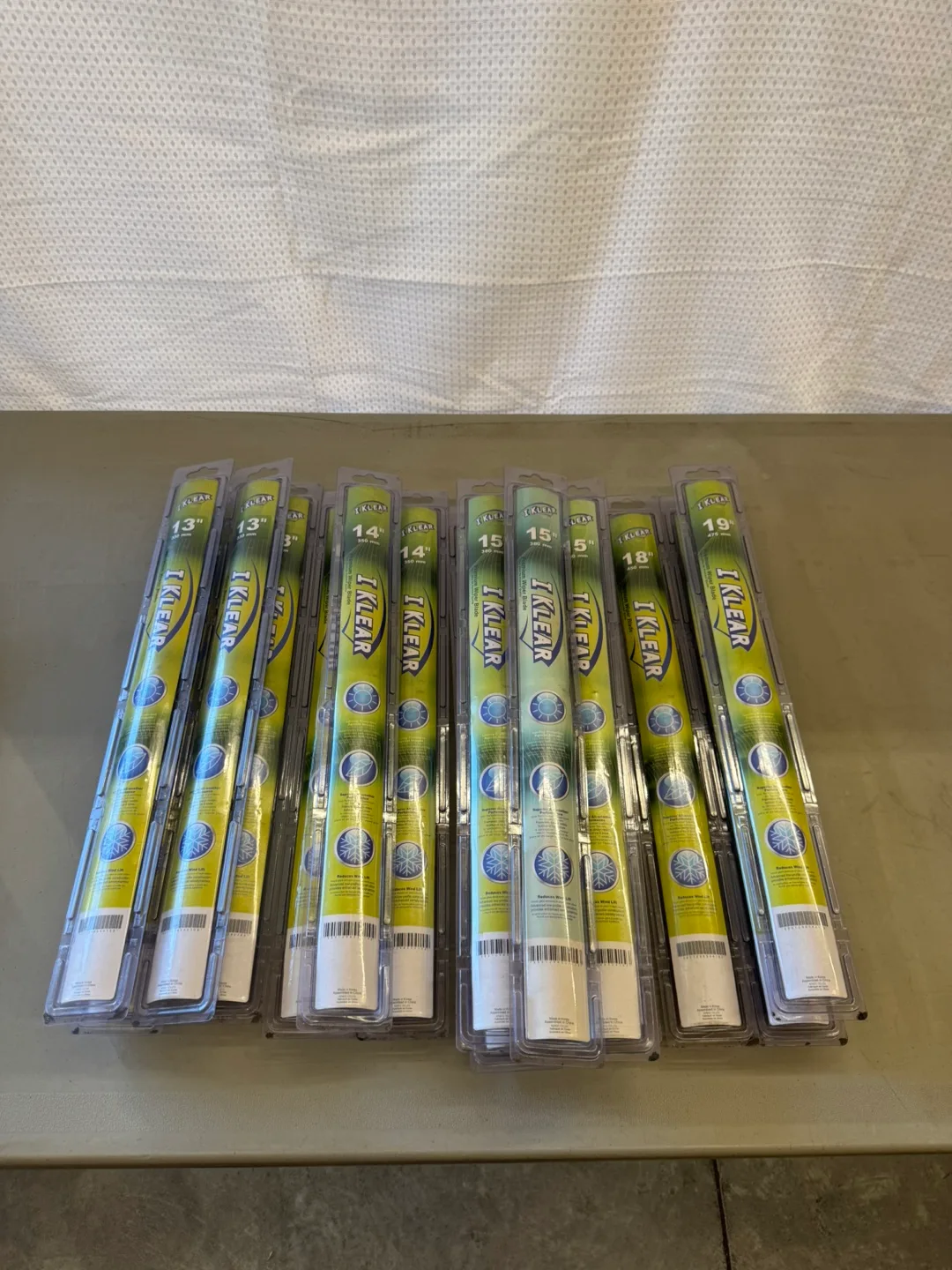 Rain X + I Klear Wiper Blades 13”-19” image indicator(6)