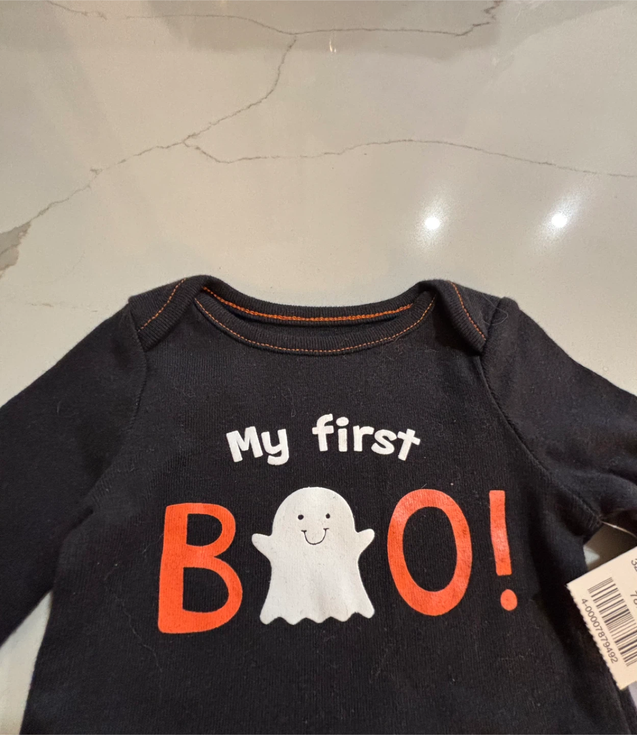 New HALLOWEEN Koala Kids 'My First Boo!' Onesie (Size 0-3M) - photo 3