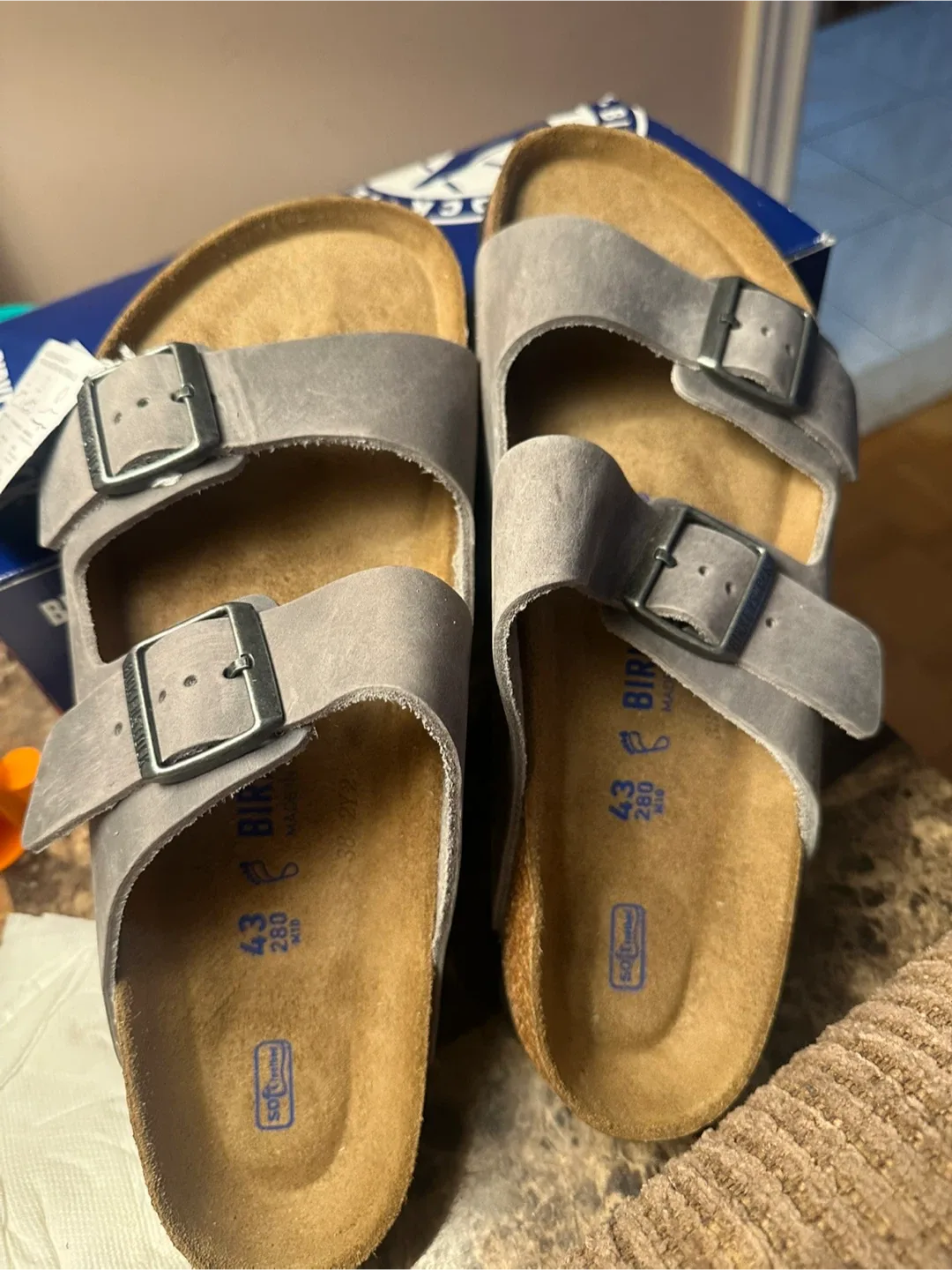 Birkenstock Arizona BS Iron-Miner Size 43 thumbnail