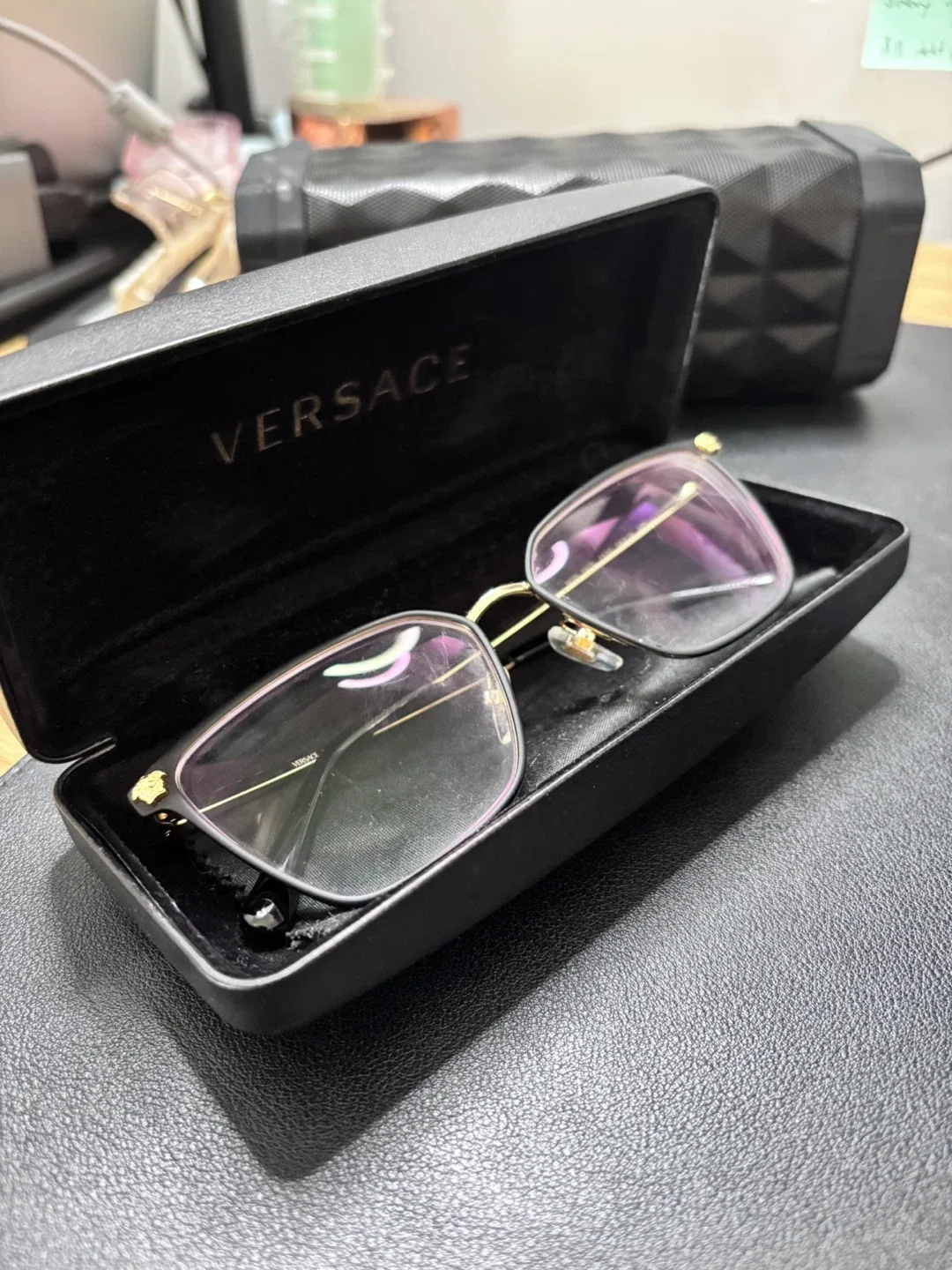 Versace Eyeglasses with Case image indicator(4)