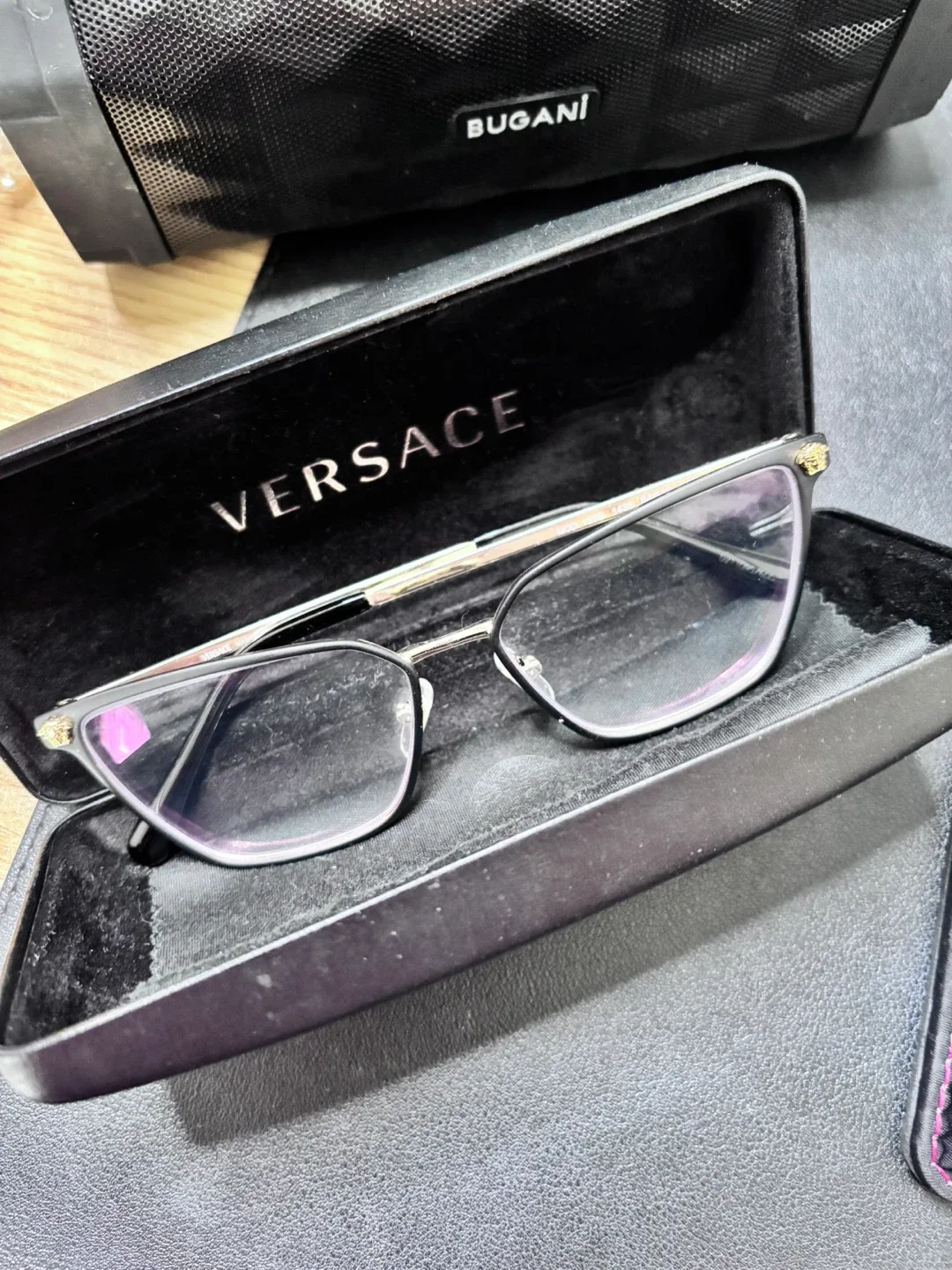 Versace Eyeglasses with Case image indicator(2)