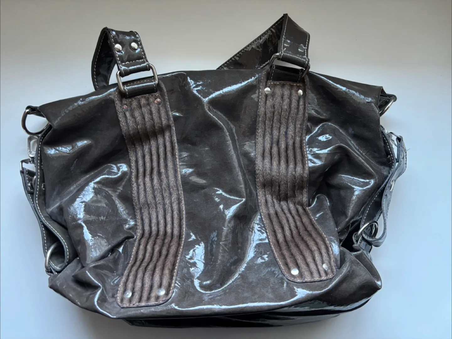 Chinese Laundry brown Tote Bag thumbnail