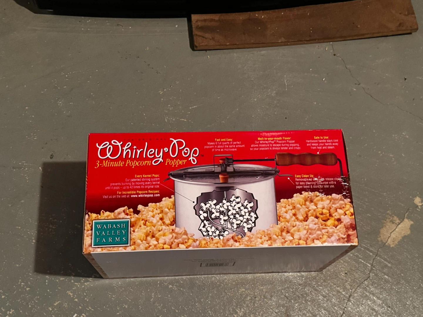 Whirley Pop 3-Minute Popcorn Popper