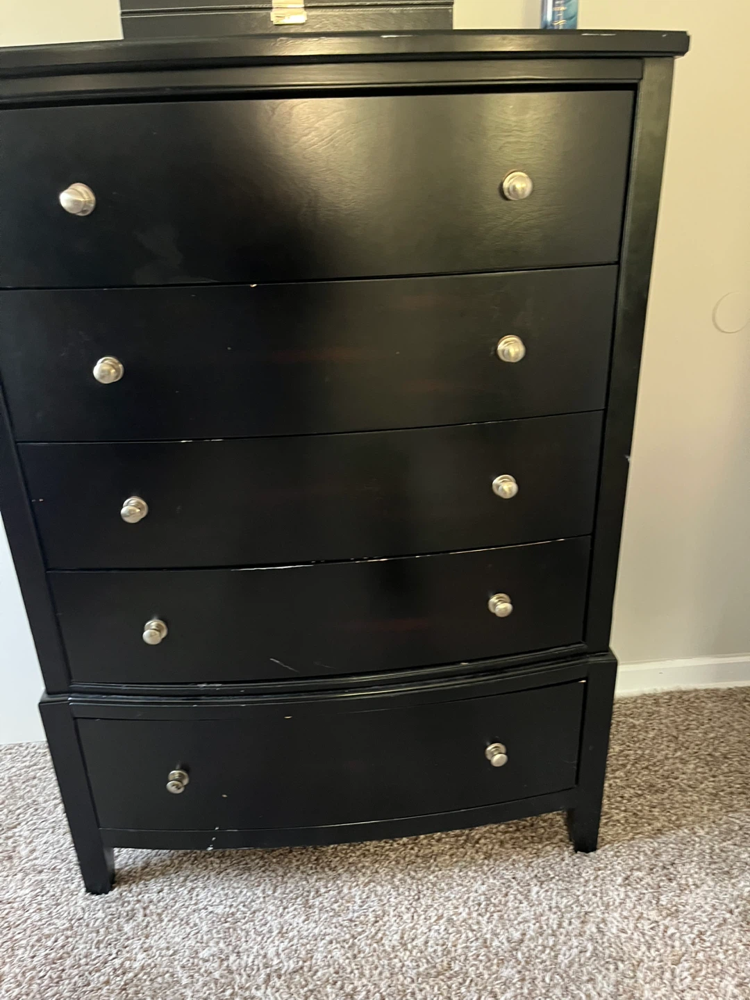Black Wood Dresser Set - photo 2
