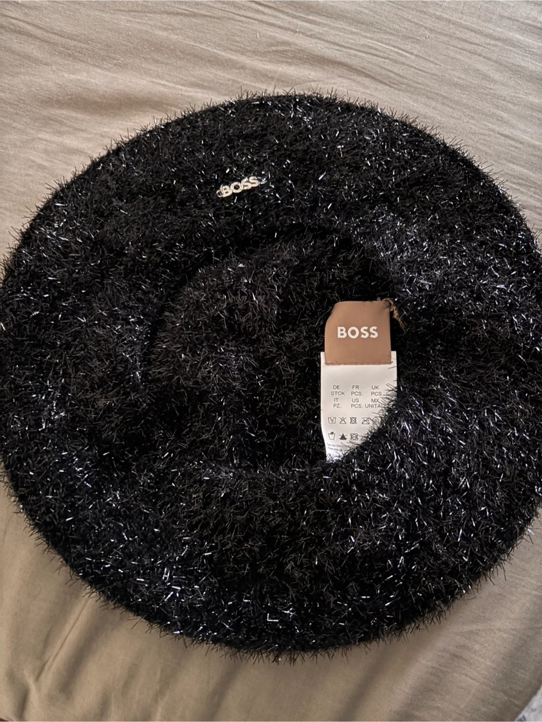 BOSS Lapany Beret - Black - photo 3